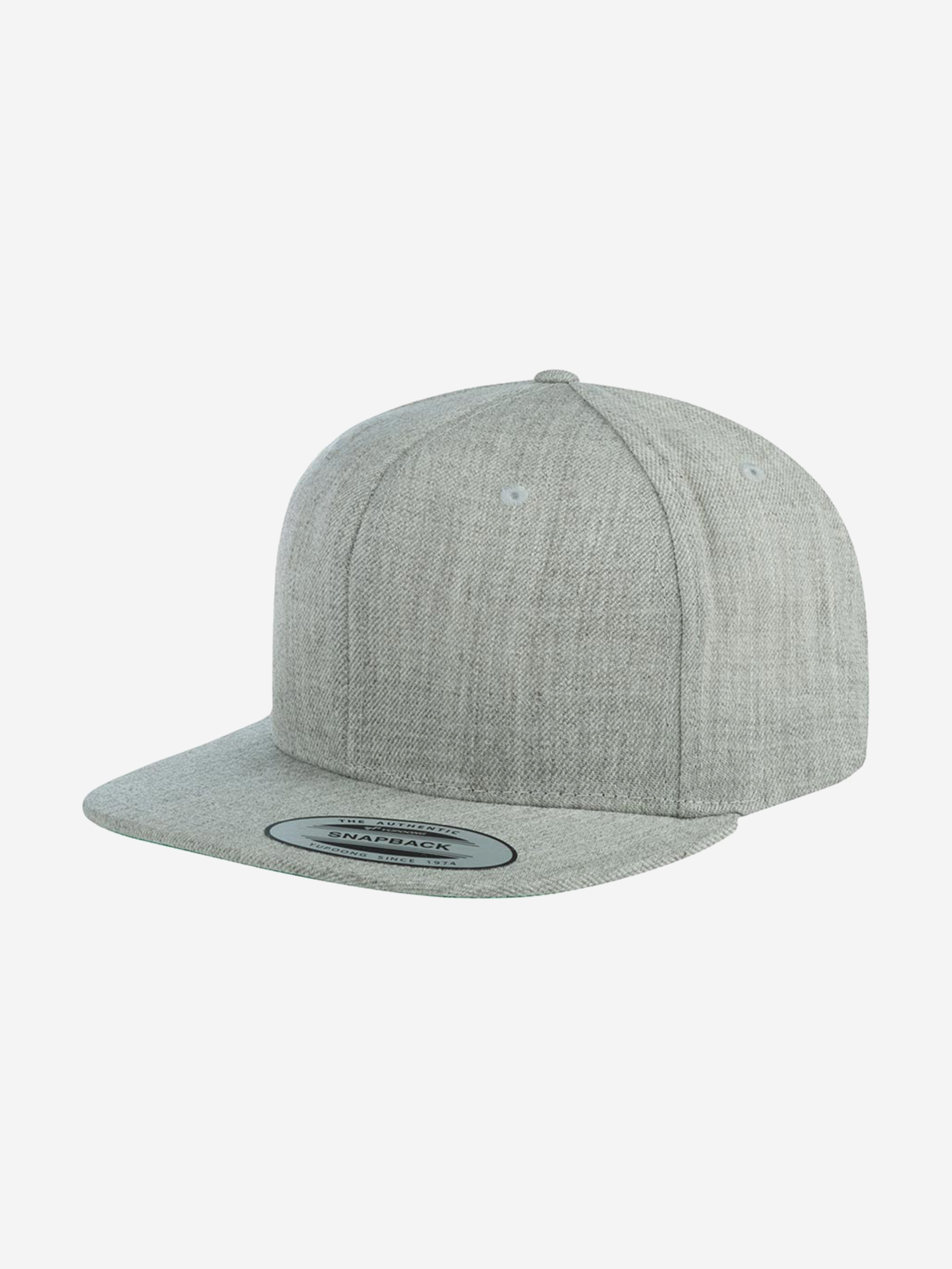 Изображение товара Бейсболка FLEXFIT 6089M с прямым козырьком светло-серая всесезонная