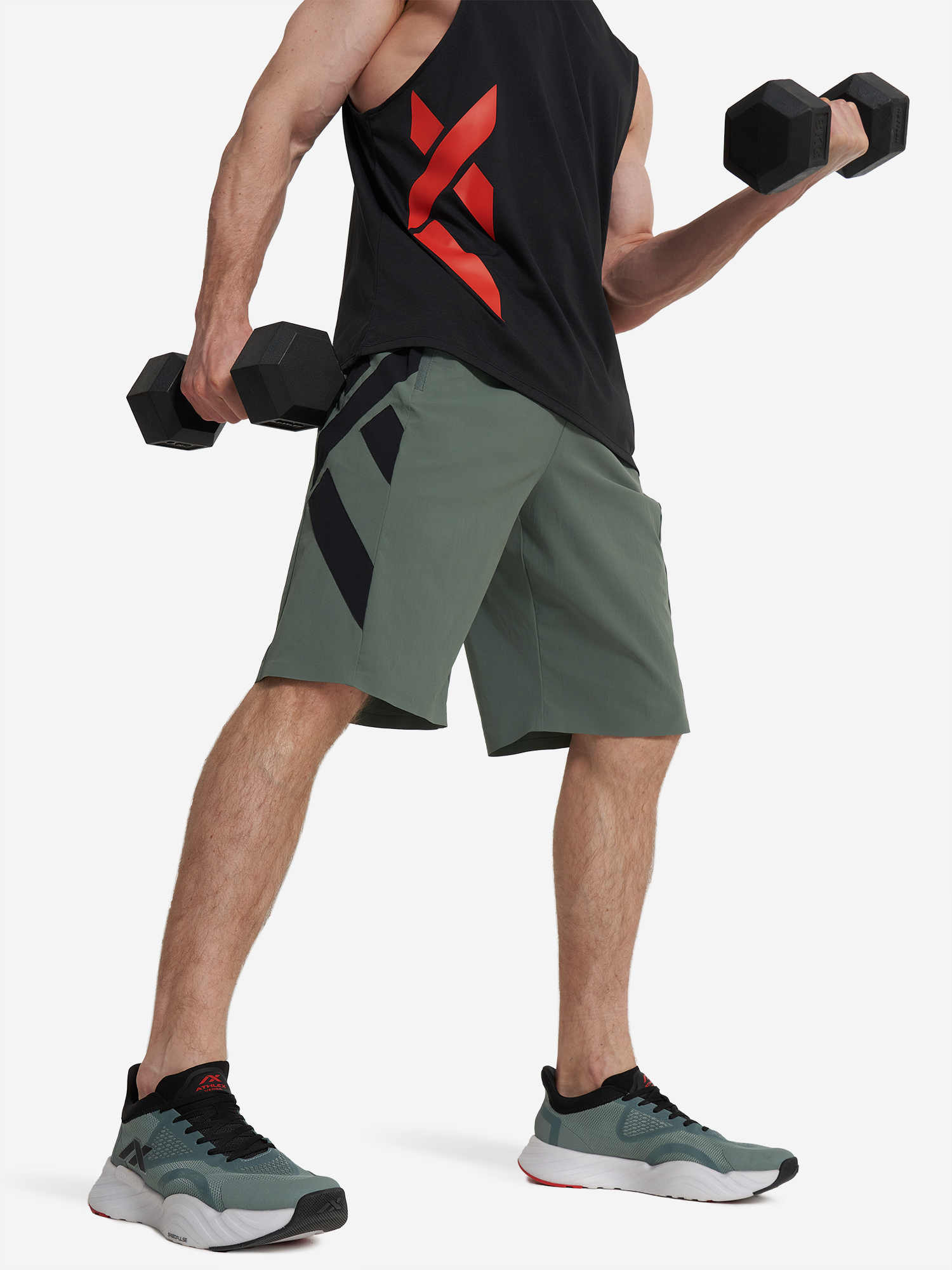 

Шорты мужские Athlex, Зеленый
