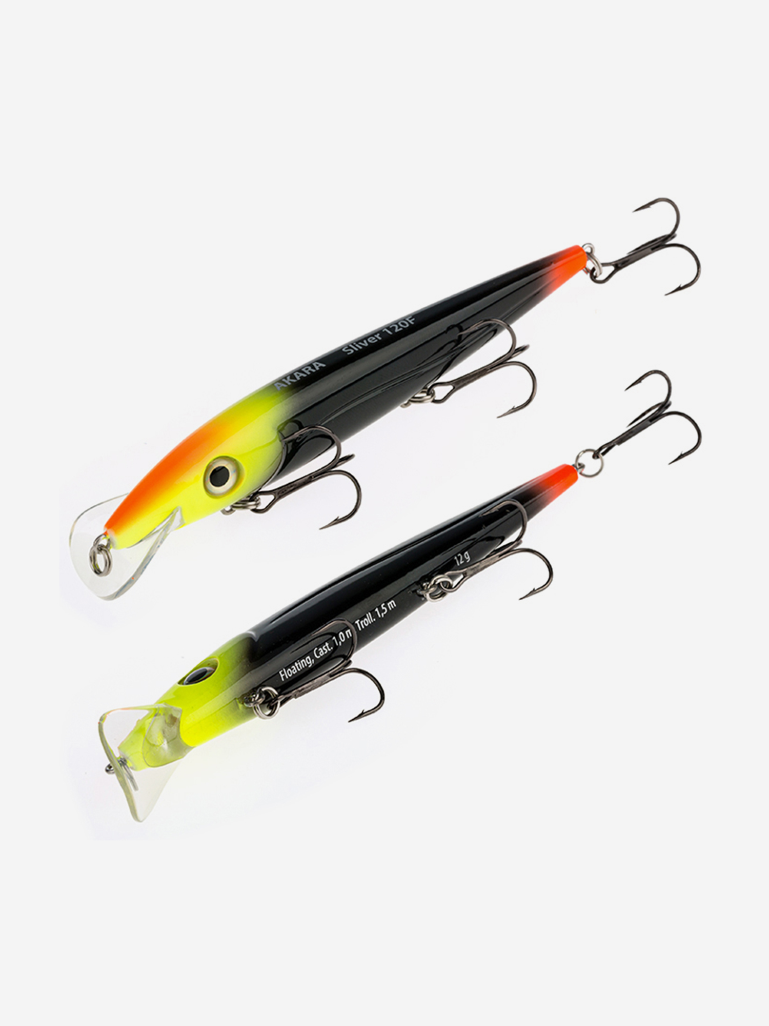 

Воблер Akara Sliver 120F 12 гр. (3/7 oz 4,7 in) A183, Мультицвет