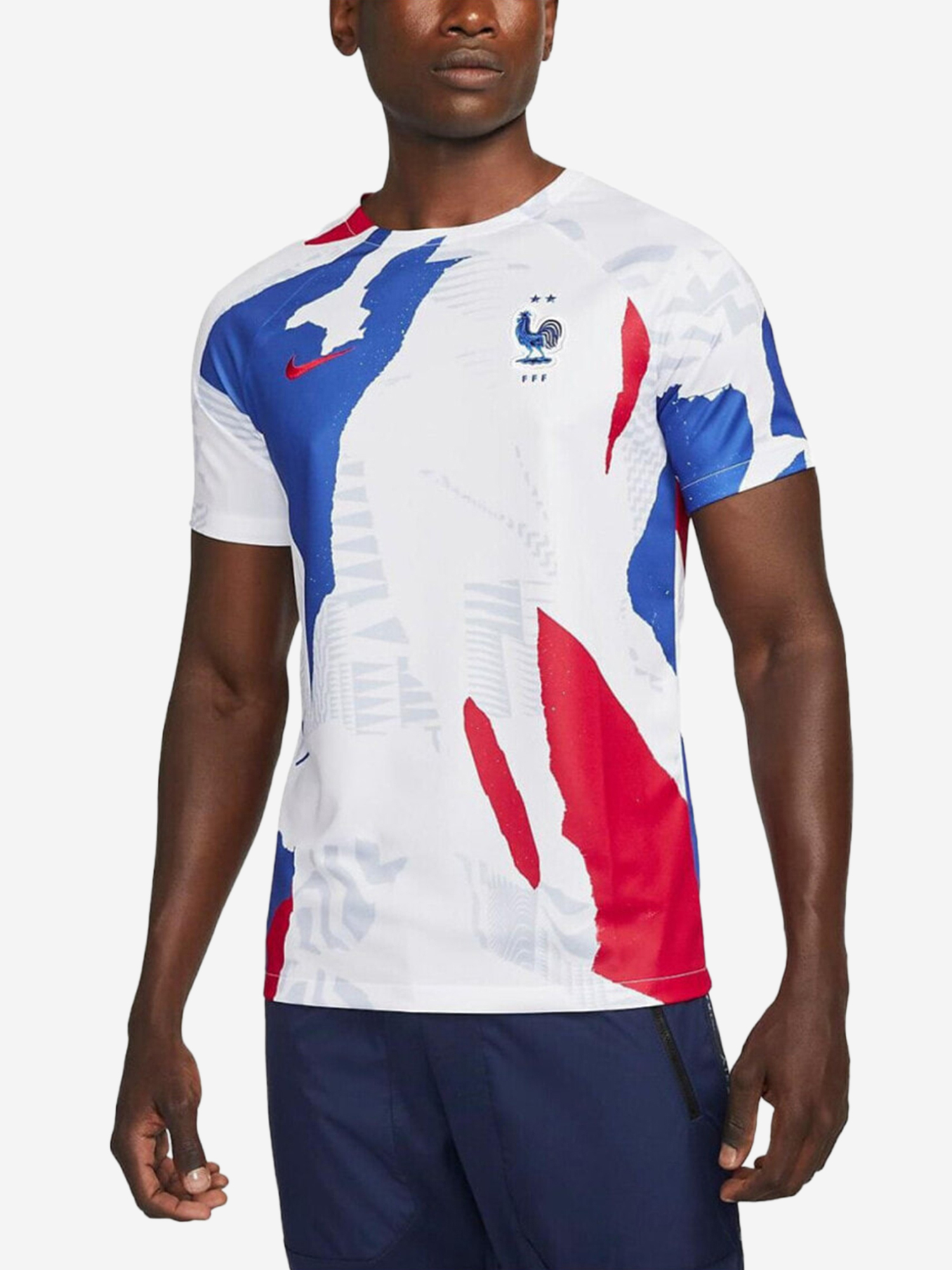 Изображение товара Футболка спортивная Nike FFF Soccer Jersey мужская с логотипом