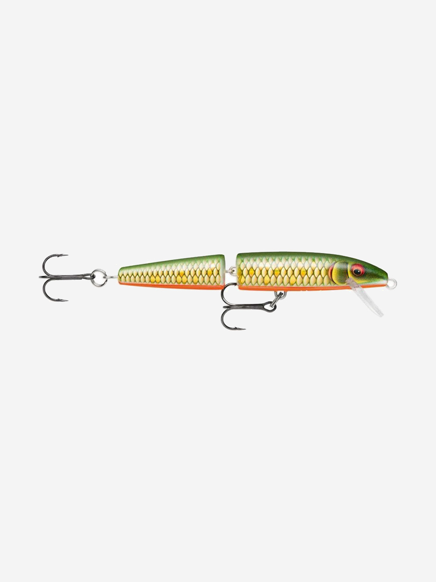 

Воблер для рыбалки RAPALA Jointed 11, 11см, 9гр, цвет SCRR, плавающий, Зеленый