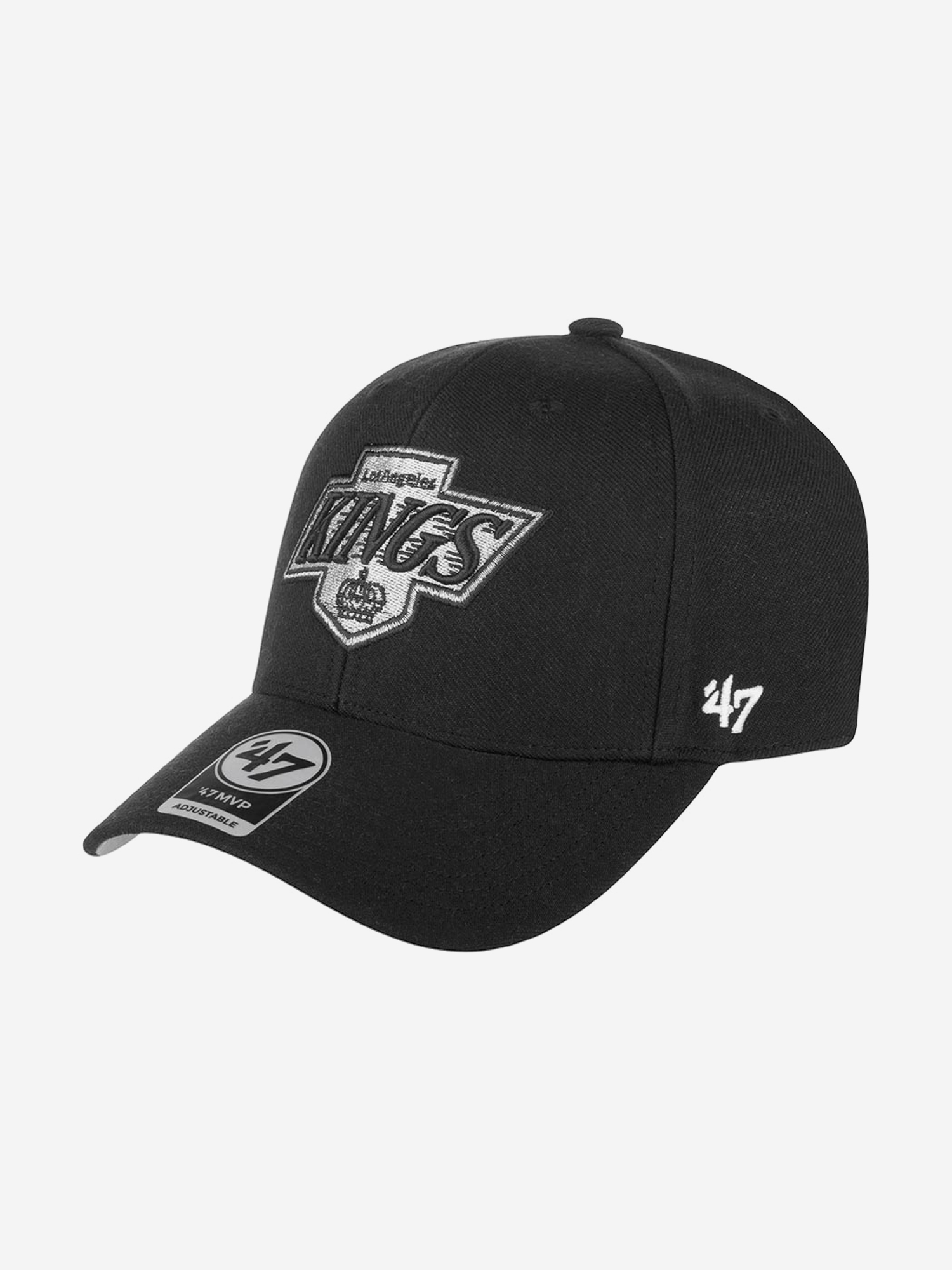 Бейсболка 47 BRAND HVIN-MVP08WBV Los Angeles Kings NHL (черный), Черный