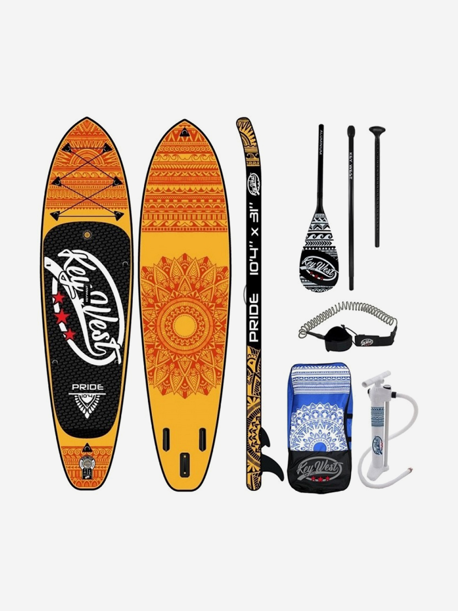 

Надувная доска SUP-Board Key West, Pride, 10'4, Оранжевый