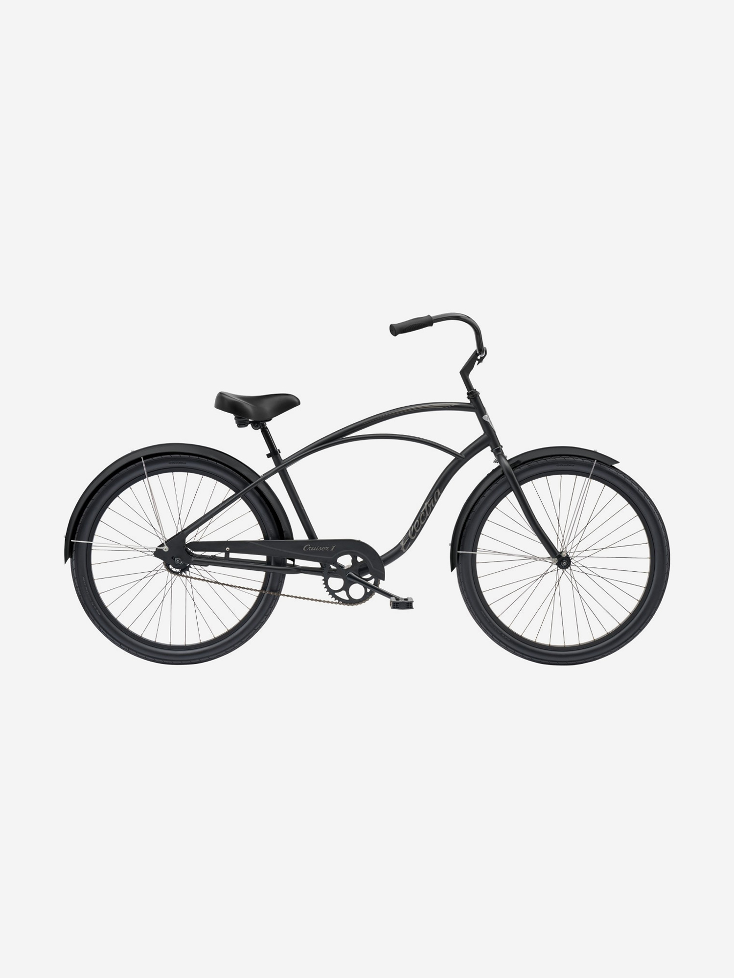 

Велосипед городской круизер Electra Cruiser 1 Step Over Black, Черный