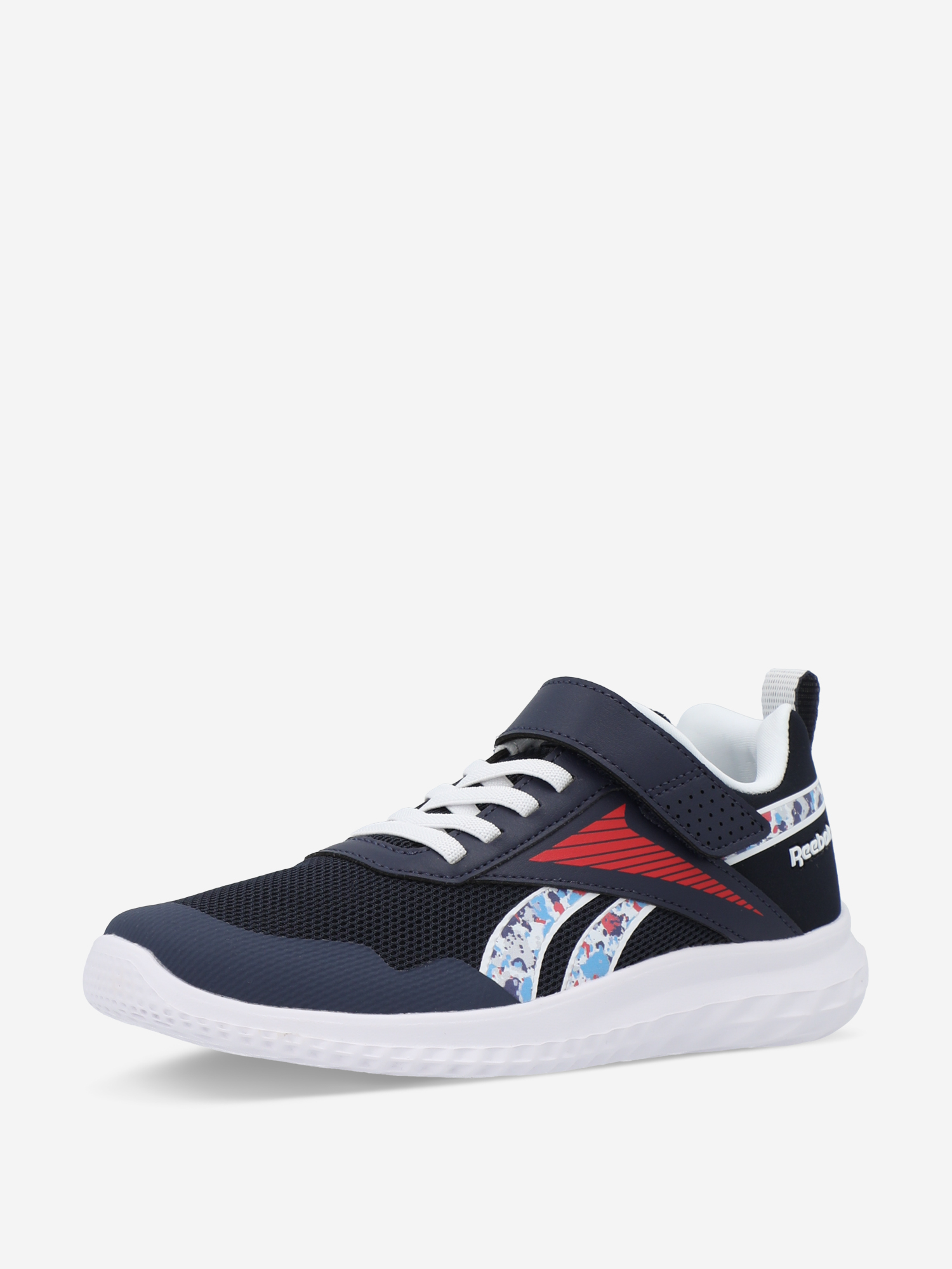 фото Кроссовки для мальчиков reebok energen run elastic lace & top strap, синий
