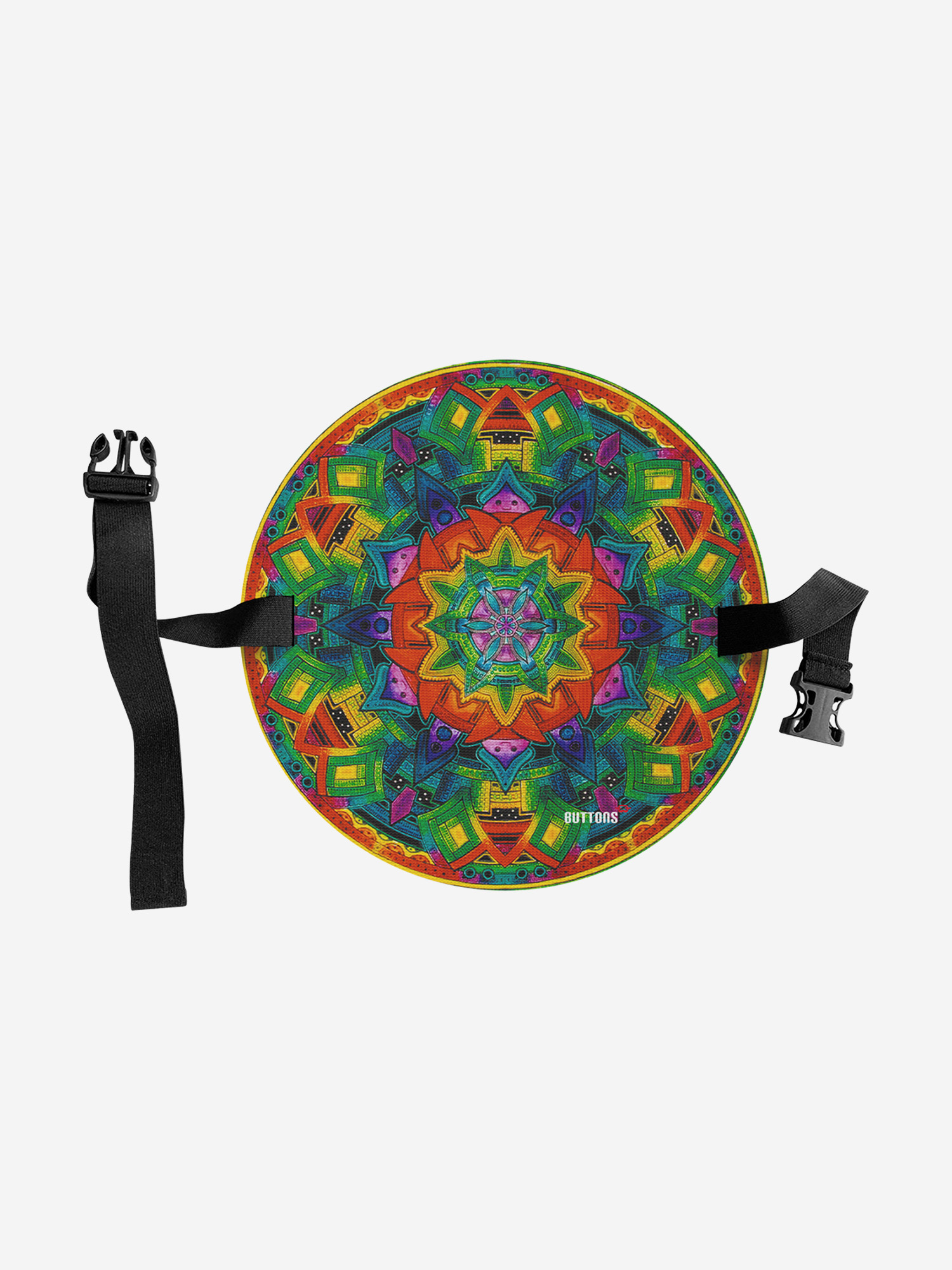 Сидушка туристическая круглая с рисунком, Мультицвет