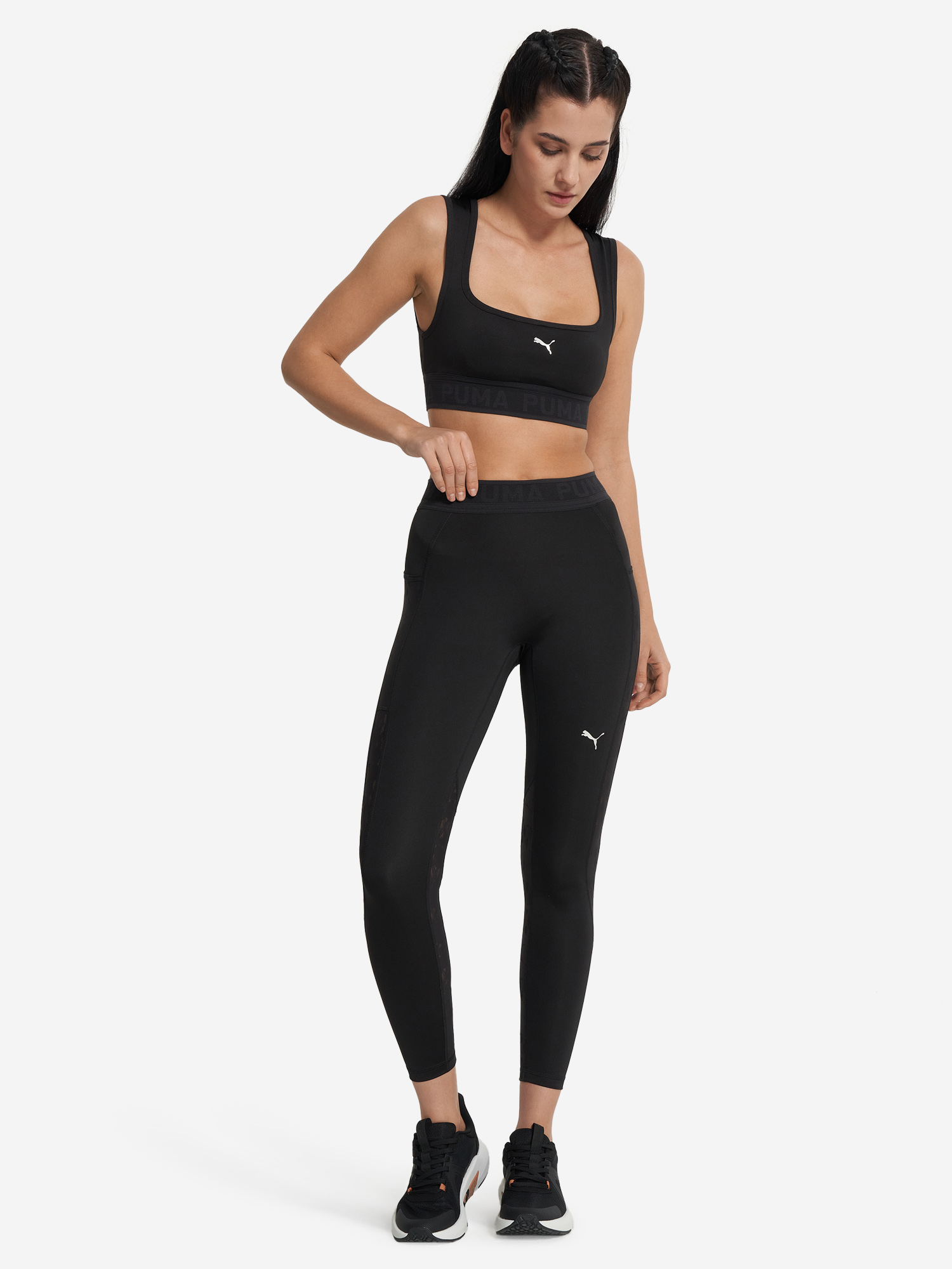 Легинсы женские PUMA Lace, Черный 4