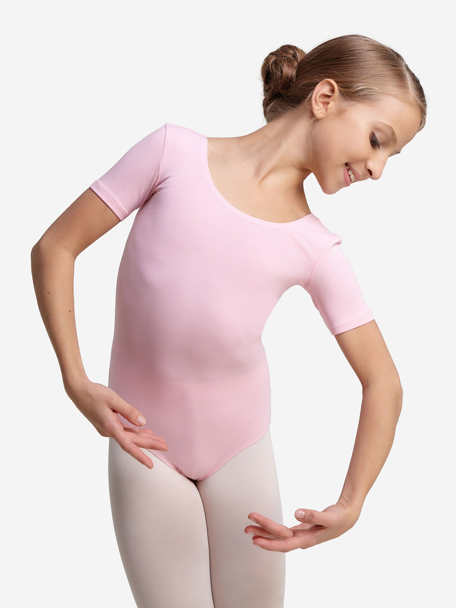 Изображение товара Гимнастический купальник Belkina без юбки женский короткий рукав