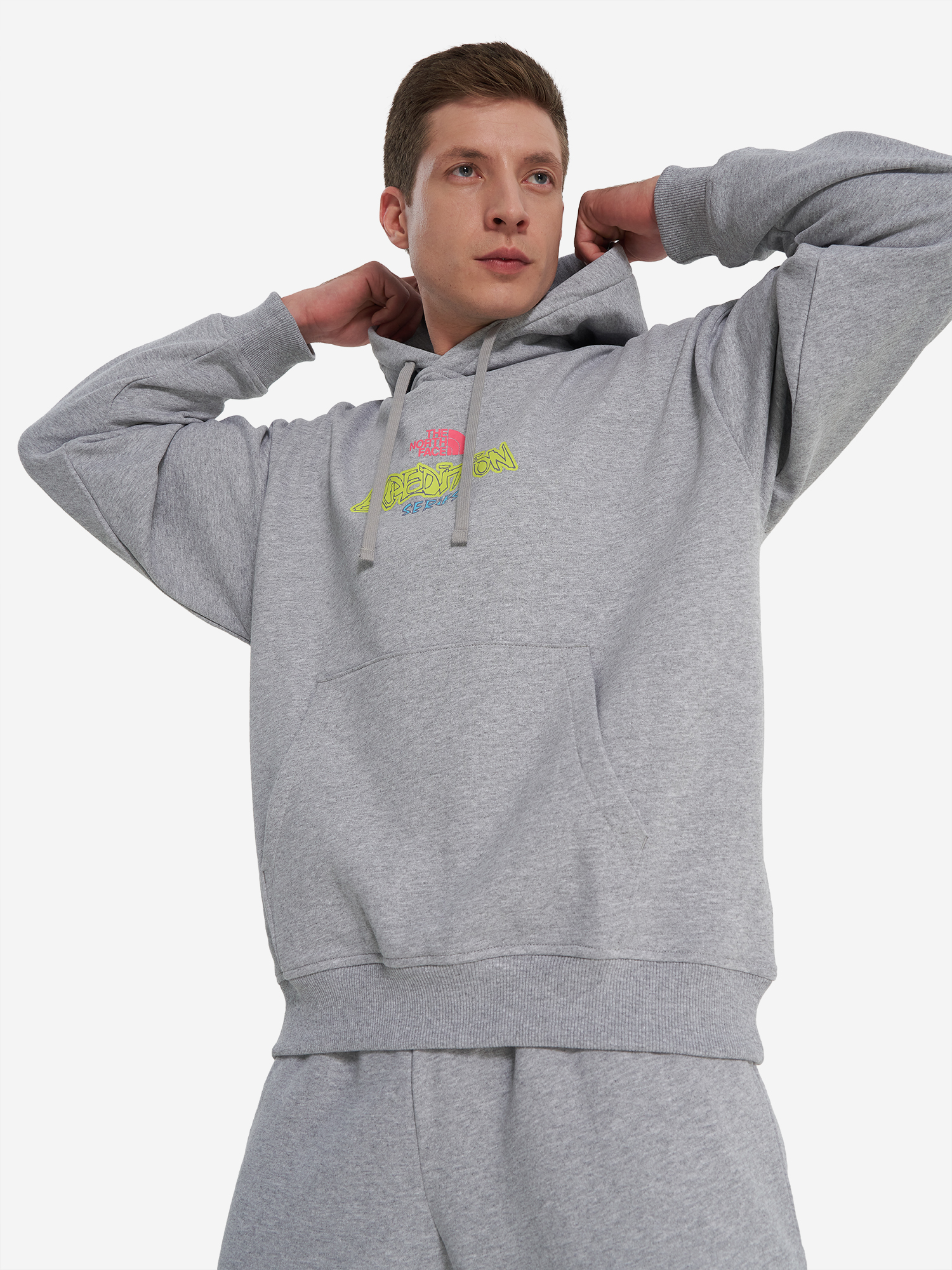 Худи The North Face Expedition Celebration, серый, арт. 27904