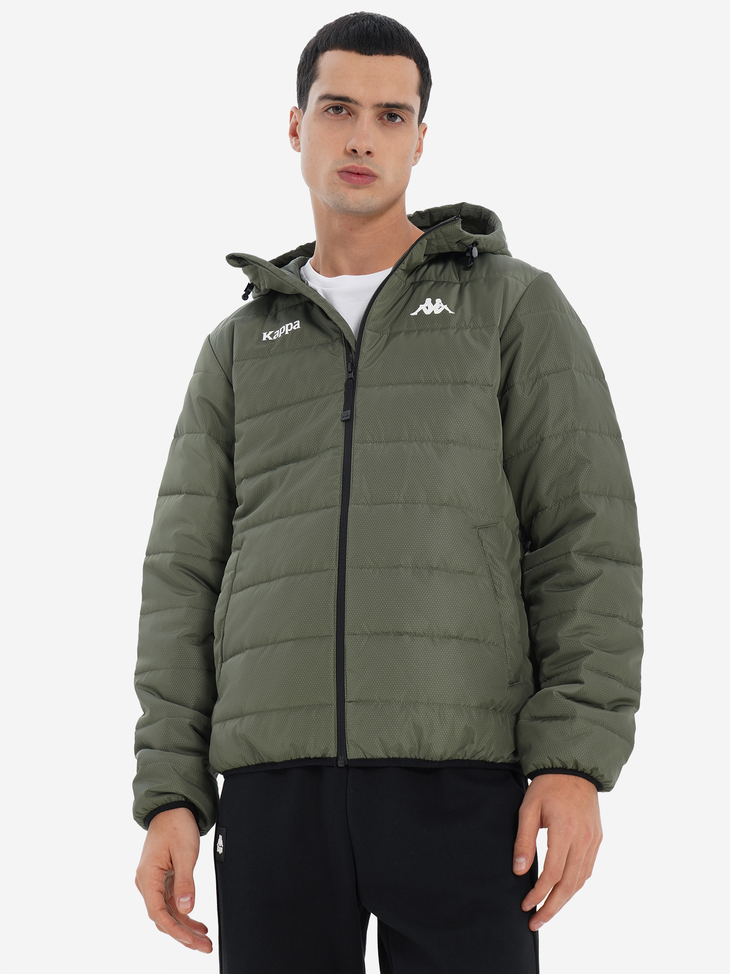 Куртка утепленная мужская Kappa Galassia, зеленый, арт. 31396