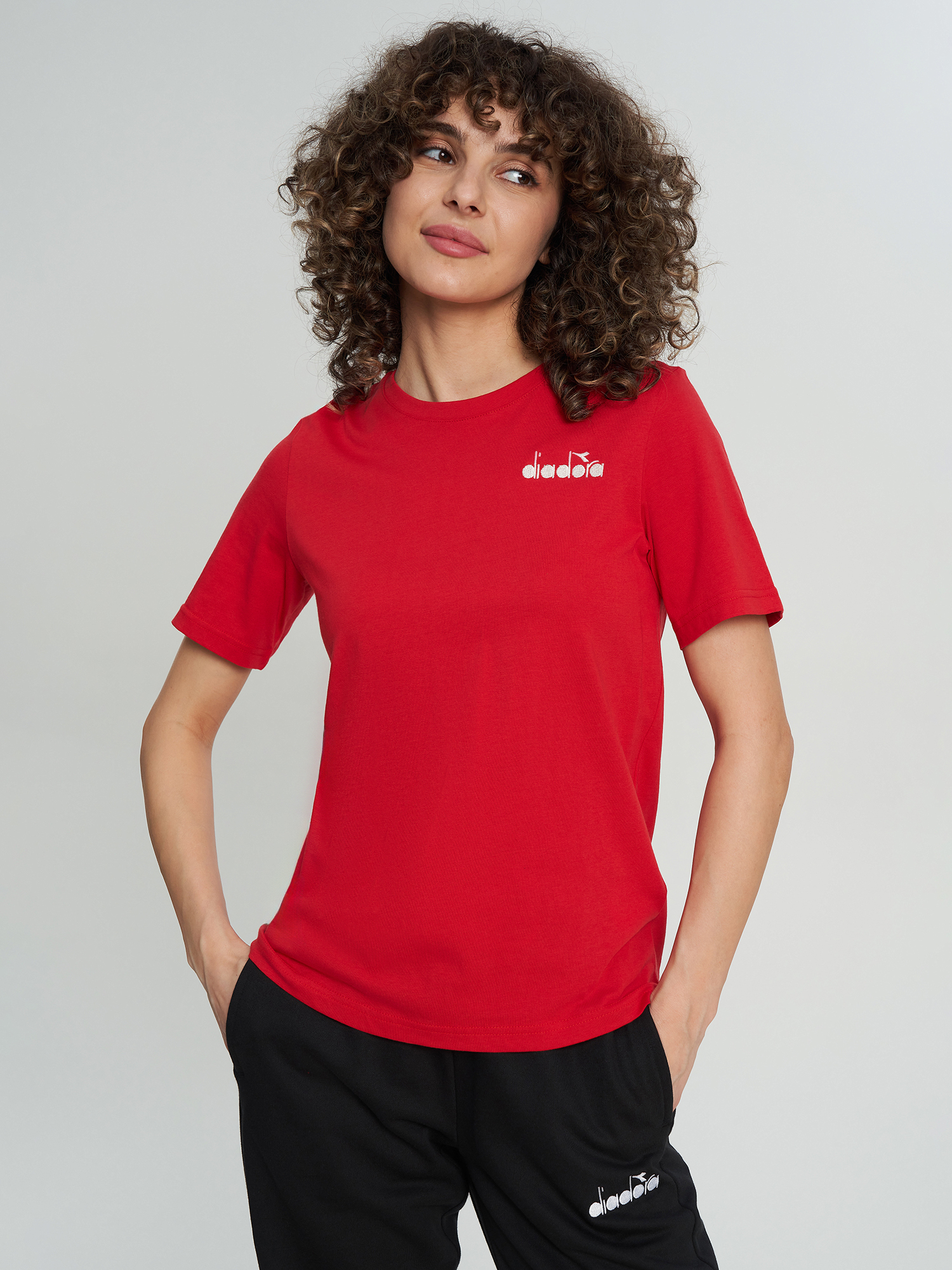 Футболка женская Diadora, Красный