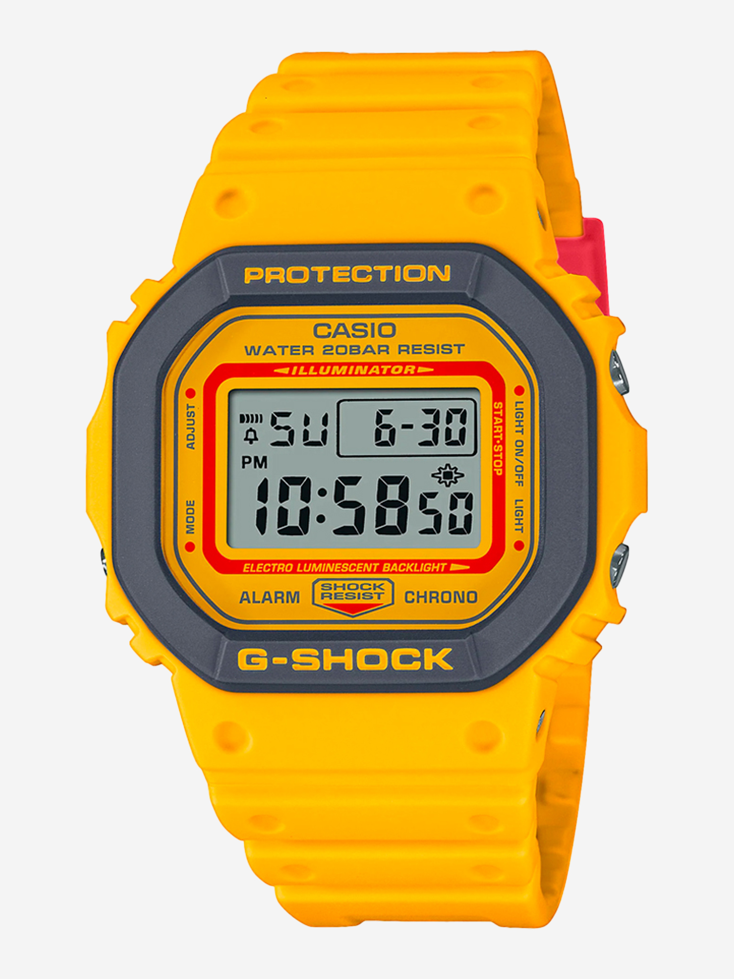

Спортивные часы CASIO DW-5610Y-9E, Желтый