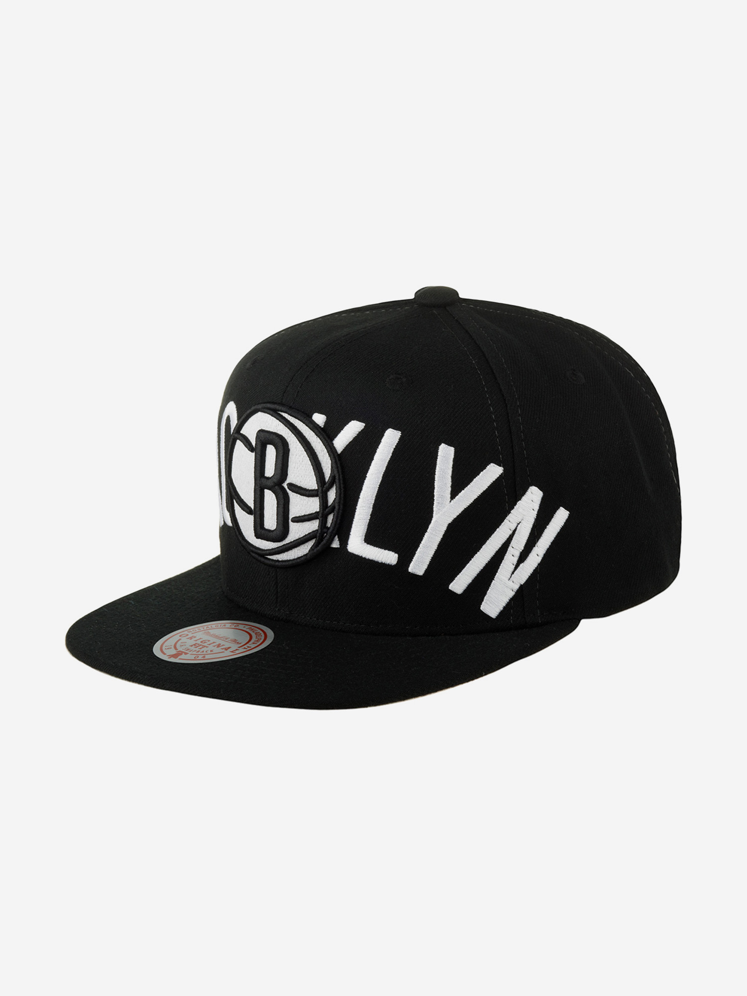 

Бейсболка с прямым козырьком MITCHELL NESS HHSS7646-BNEYYPPPBLCK Brooklyn Nets NBA (черный), Черный