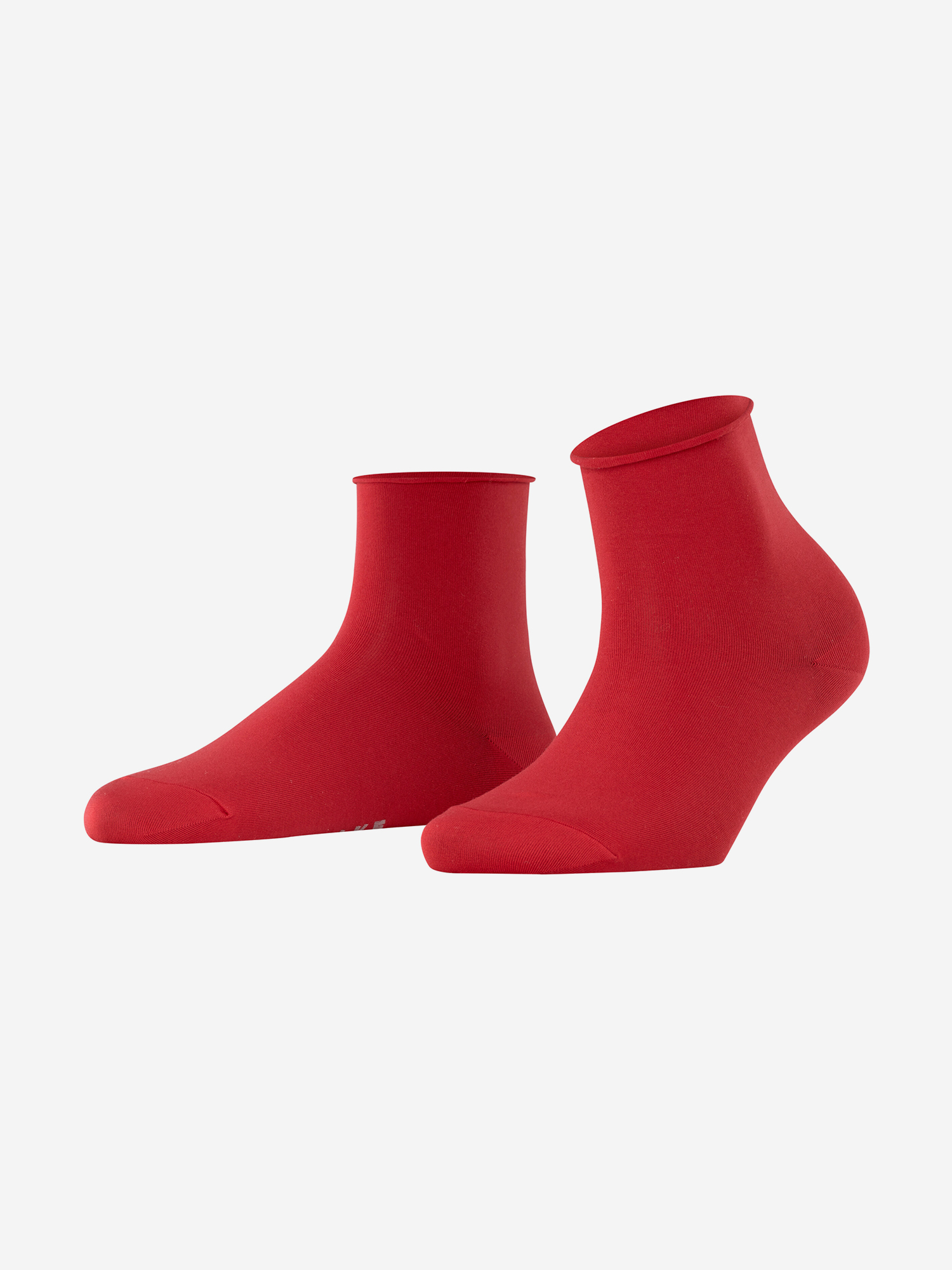 Изображение товара Женские носки FALKE красные спортивные всесезонные с плоскими швами