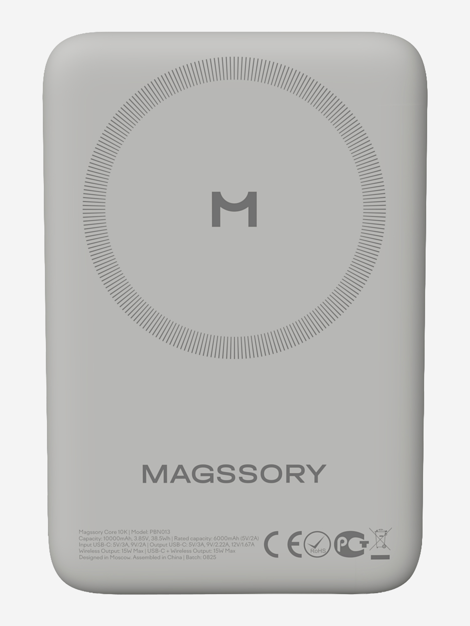 Изображение товара Беспроводная зарядка MAGSSORY Core 10K Изображение товара Беспроводная зарядка MAGSSORY Core 10K