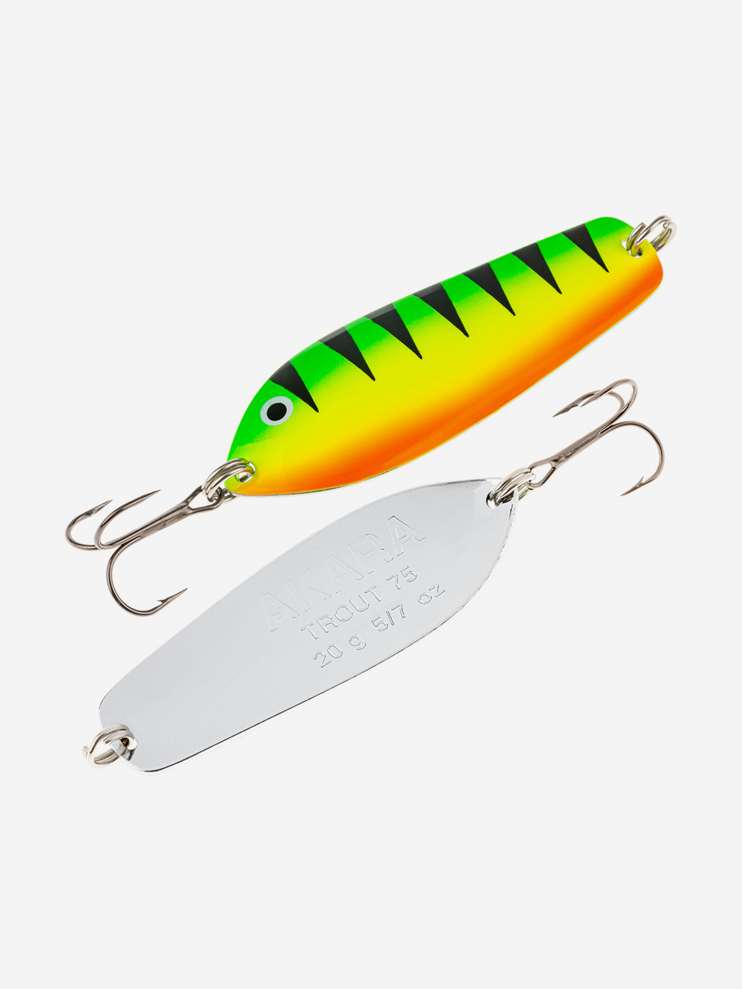 

Блесна колеблющаяся Akara Action Series Trout 85 26 гр. 6-Sil, Мультицвет