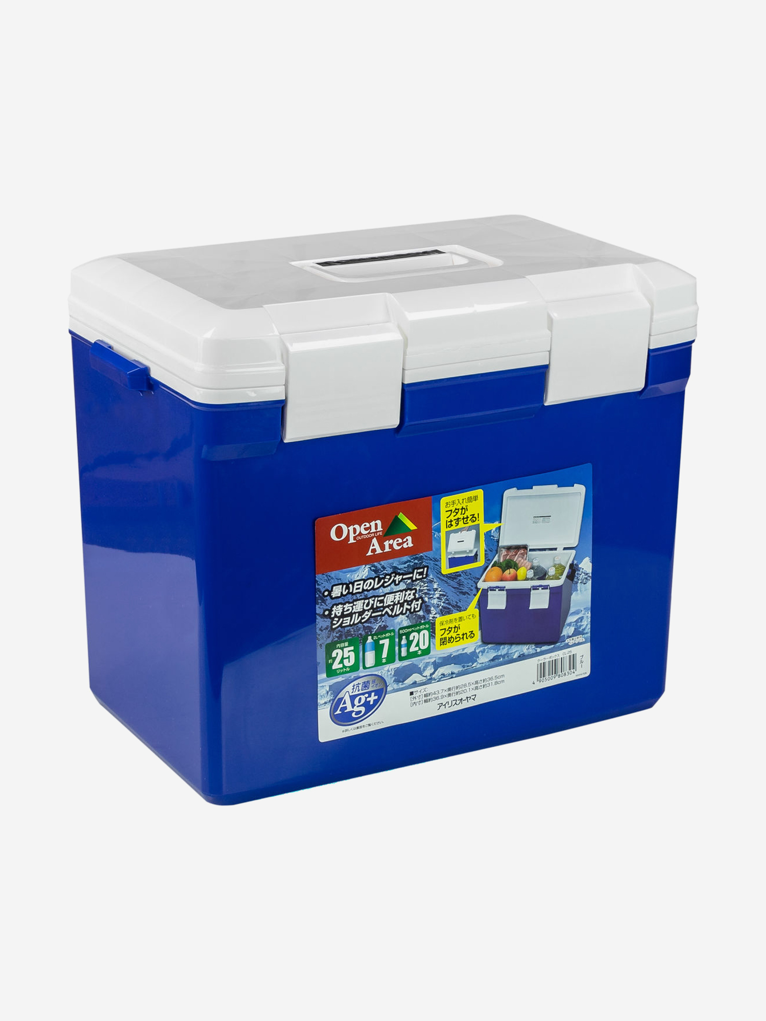 

Термобокс IRIS OHYAMA Cooler Box CL-25, 25 литров, синий, Синий