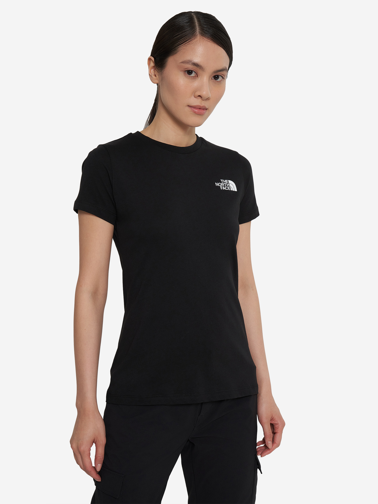 

Футболка женская The North Face Box Nse Slim, Черный