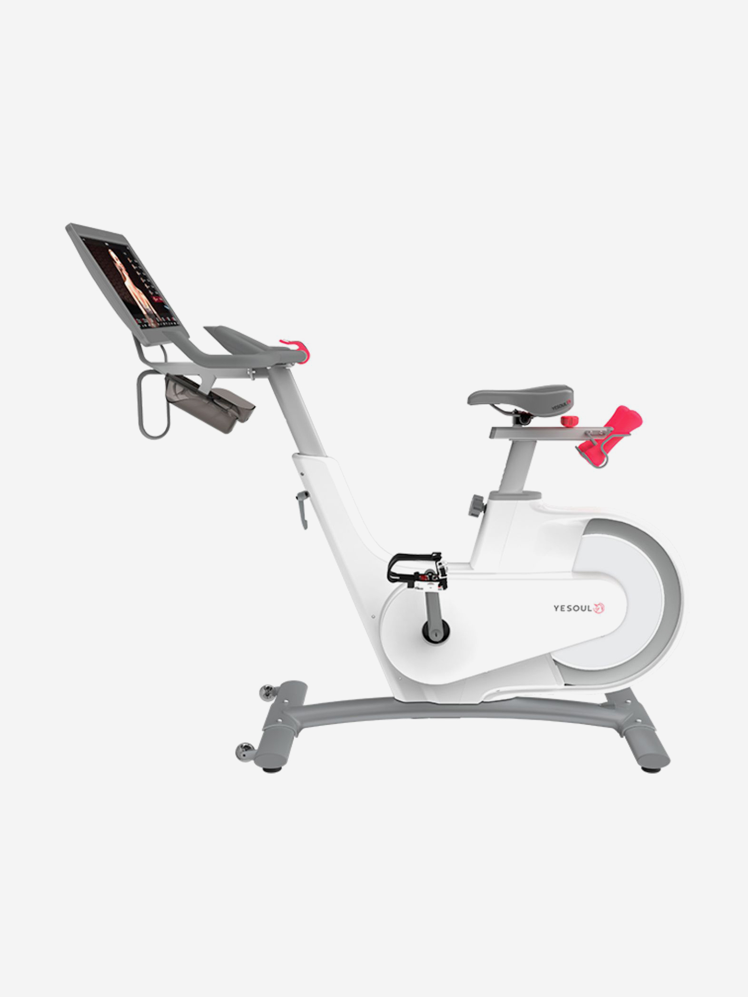 Изображение товара Велотренажер YESOUL Smart Spinning bike V1 PLUSE белый для домашних тренировок