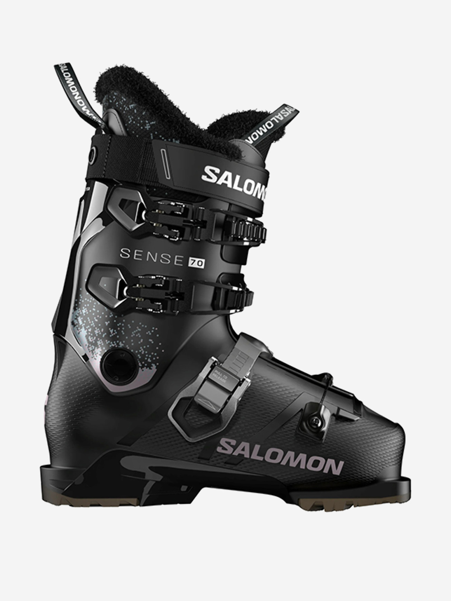 Изображение товара Salomon Sense 70 W GW Black Oil Green женские горнолыжные ботинки 25/26