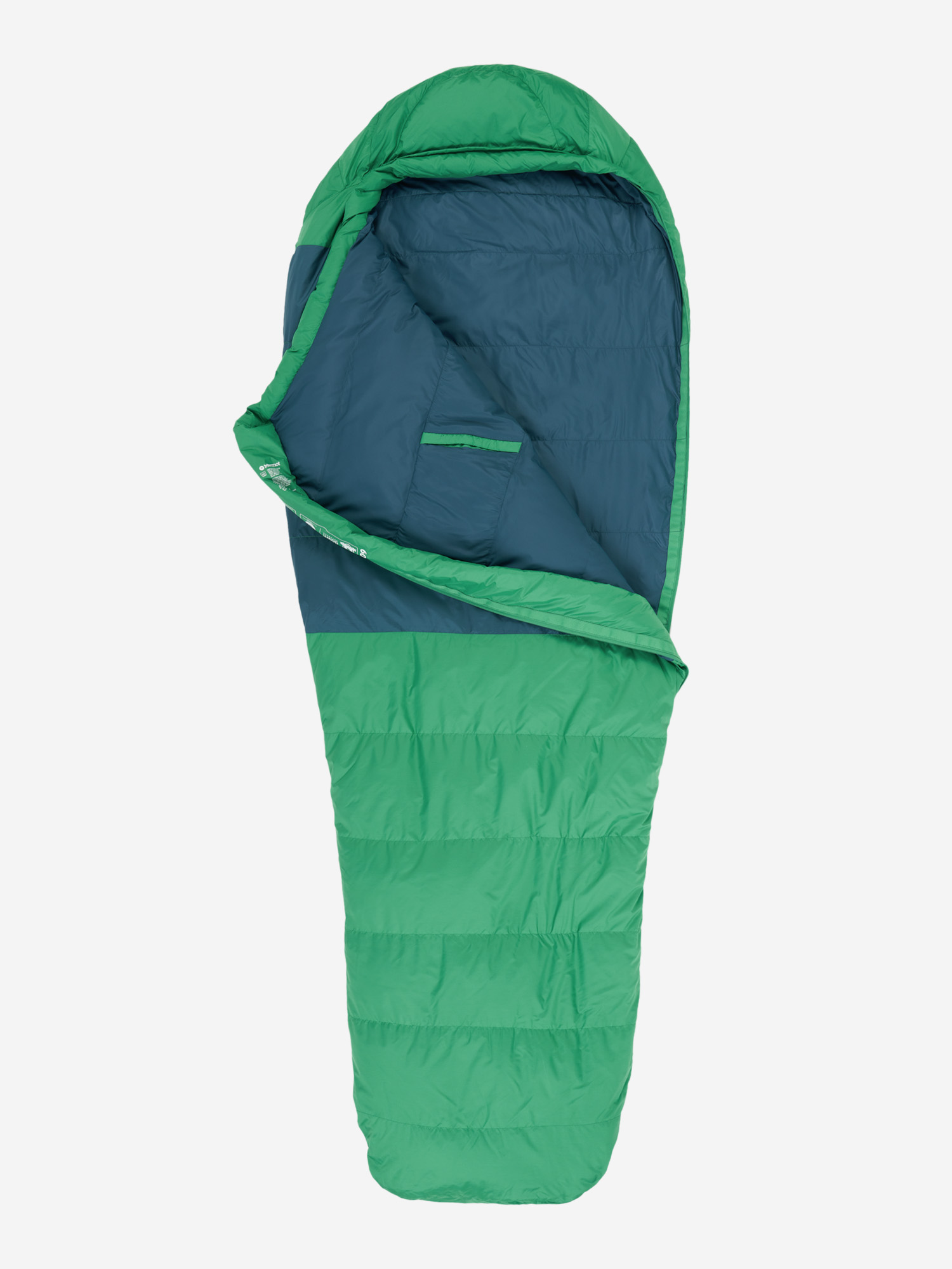 Спальный мешок Marmot Lost Coast 30 -4, Зеленый