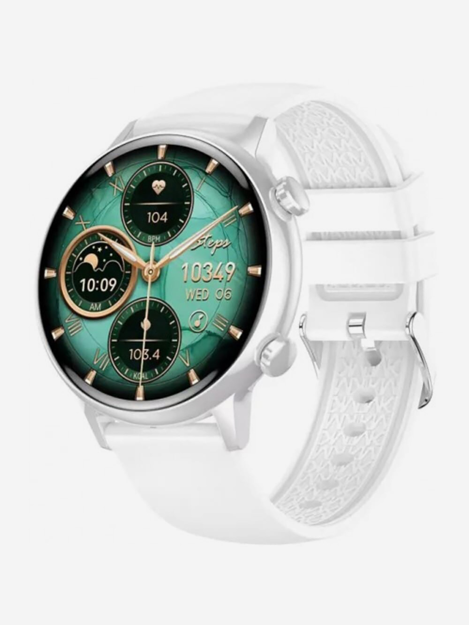 

Умные часы CheckME Smart CMSHK39SW с фитнес-трекером, шагомером, ЧСС, Белый