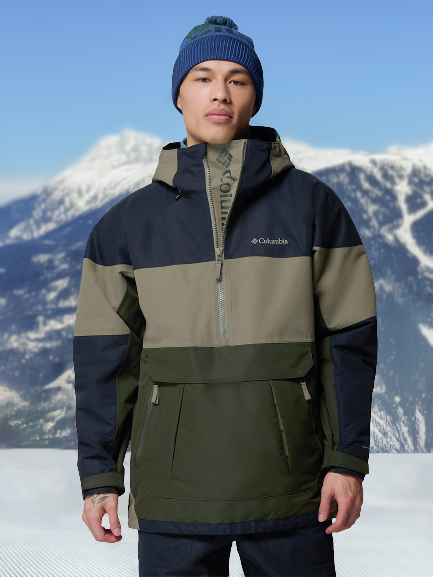 

Анорак горнолыжный мужской Columbia Coreshot Shell Anorak, Зеленый