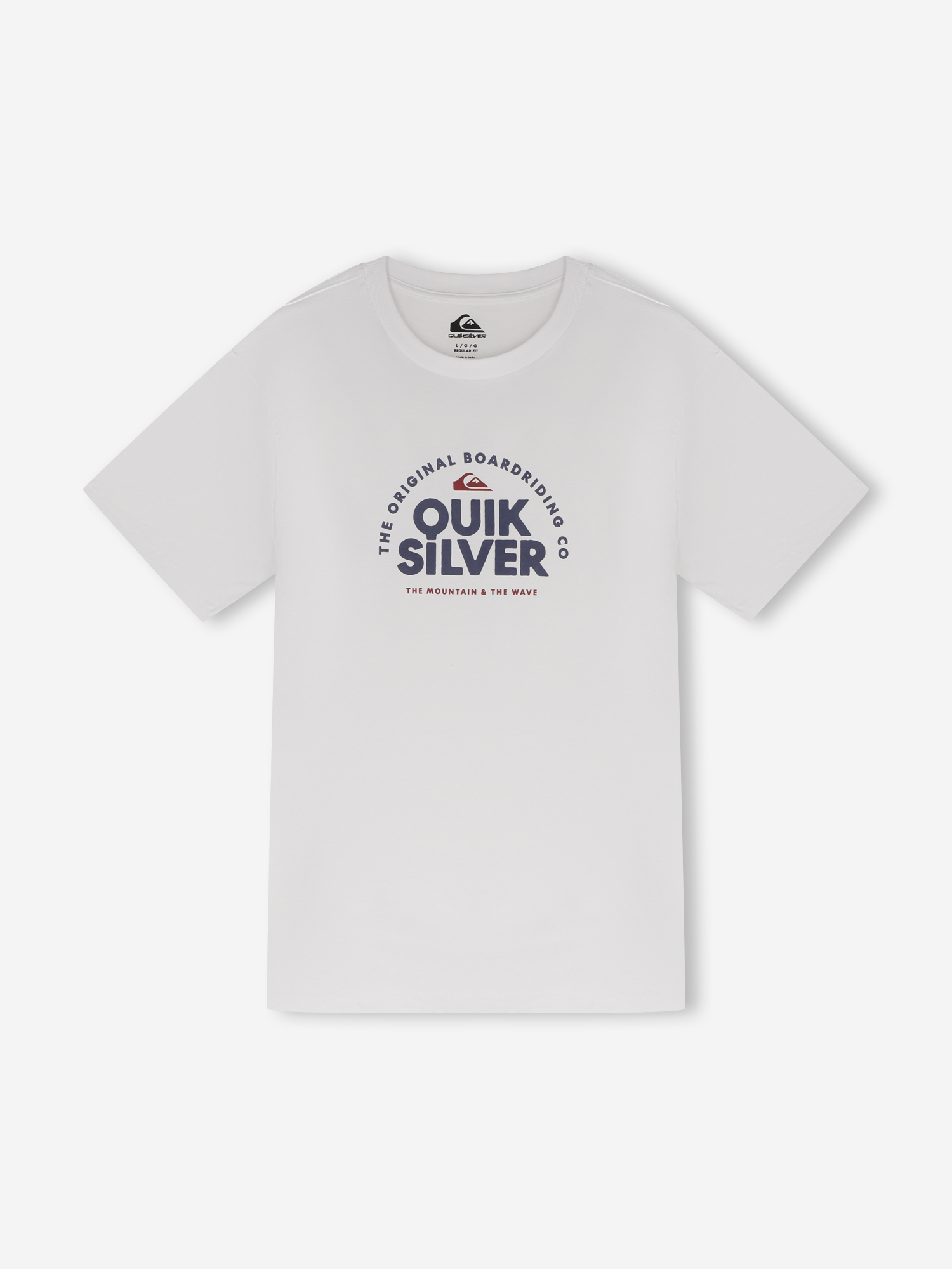 Футболка Quiksilver Fundamental Ride, белый, арт. EQYZT08260Q02-WBB0