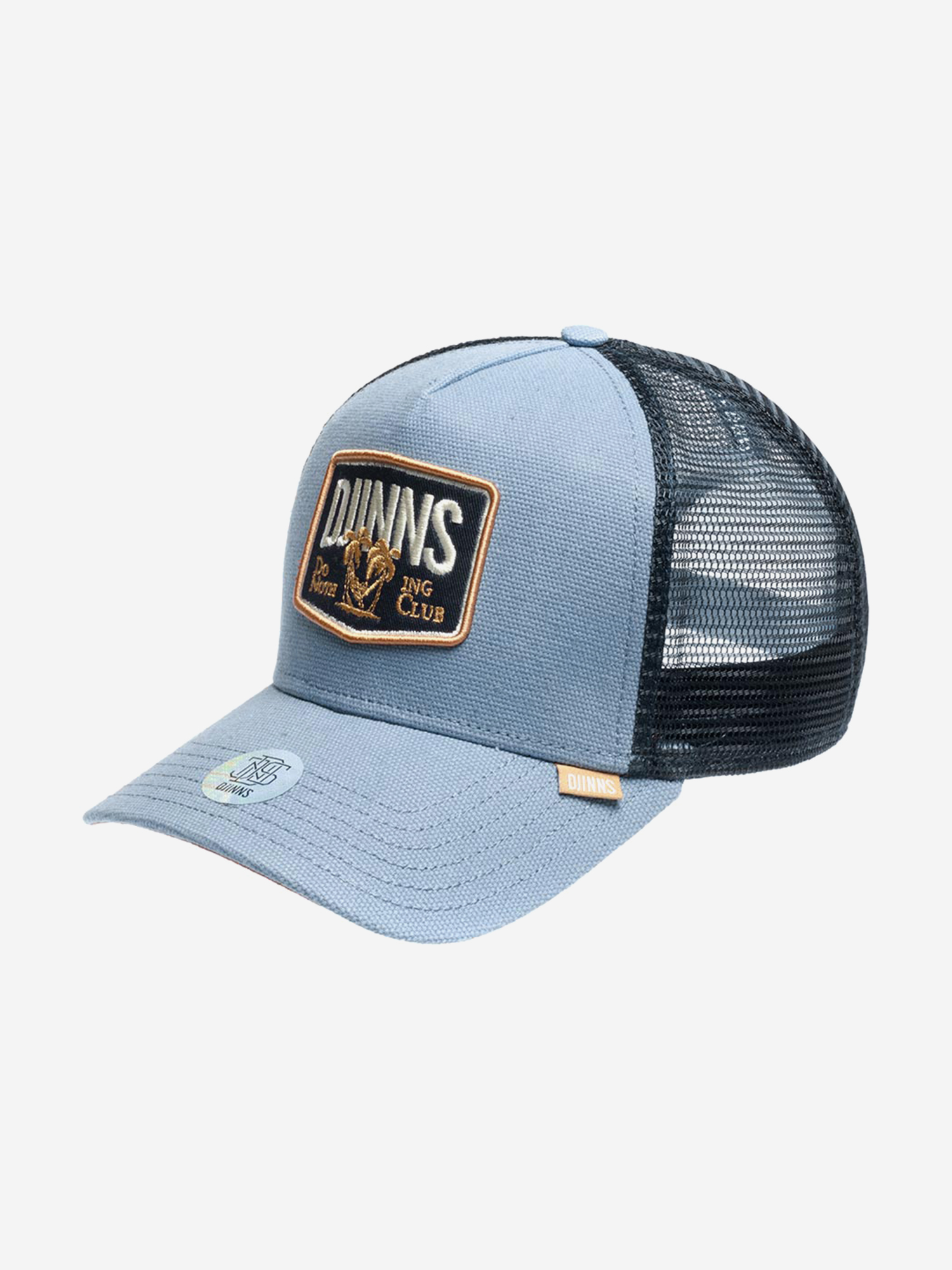 Изображение товара Бейсболка с сеточкой DJINNS HFT Cap Nothing Club, Голубой