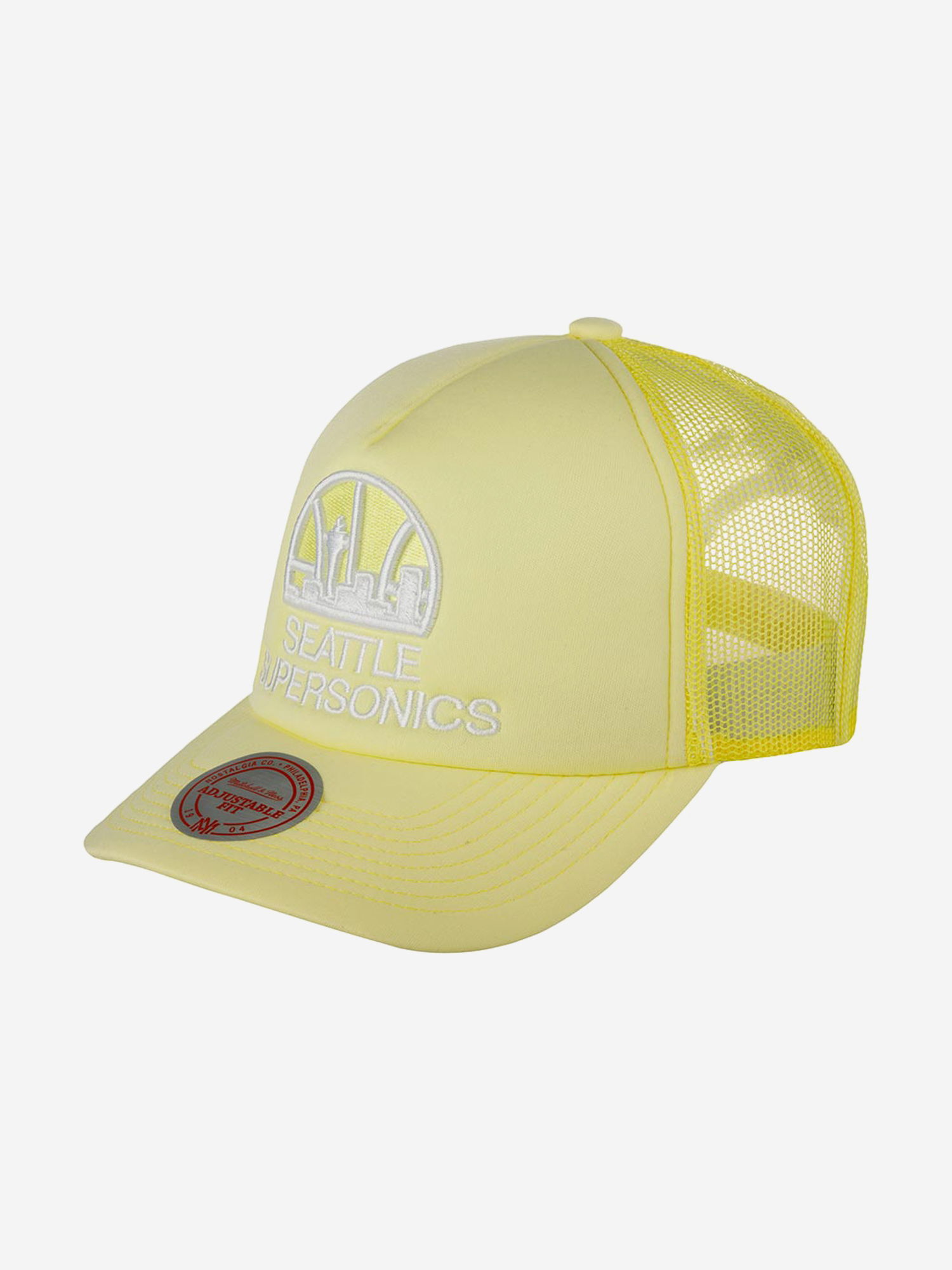 Бейсболка с сеточкой MITCHELL NESS 5HSSLD21130-SSUYELL Seattle Supersonics NBA (желтый), Желтый