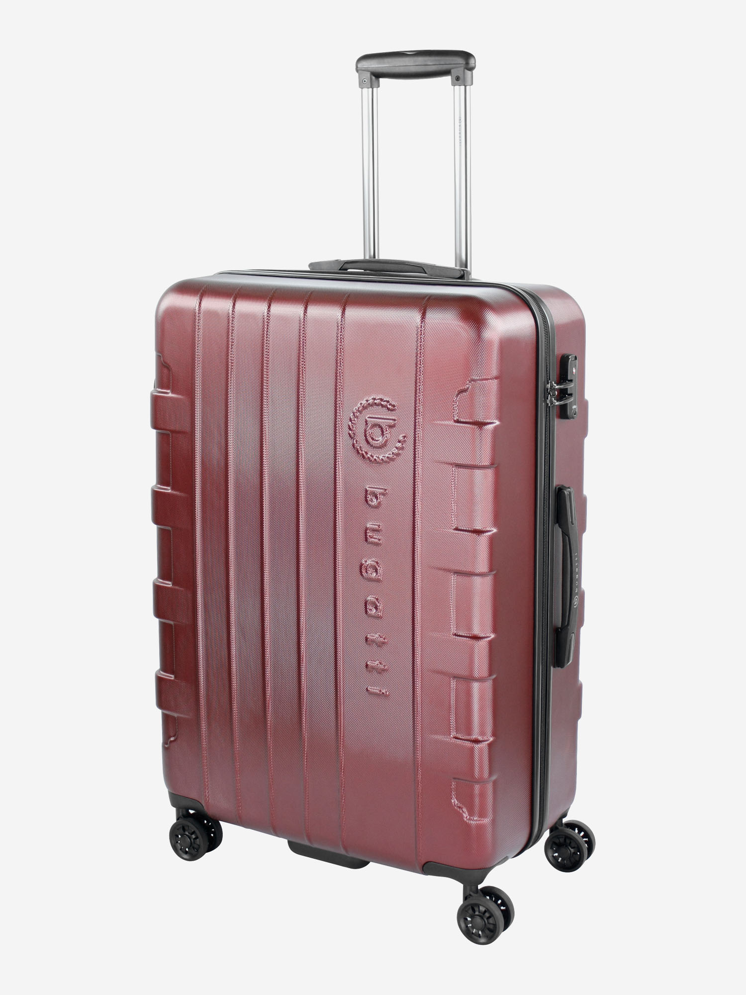 Изображение товара Большой чемодан BUGATTI Galatea на колесах бордовый 96 л