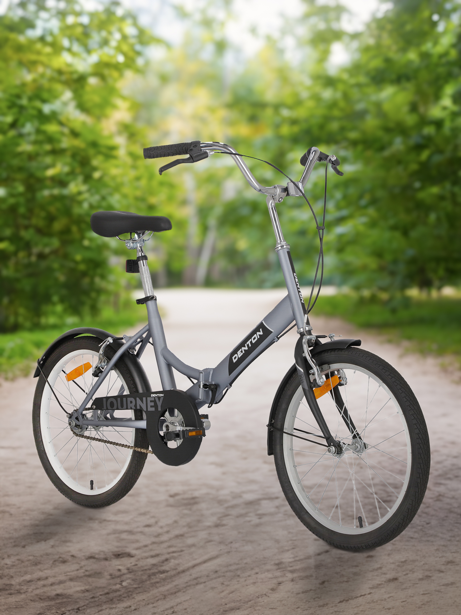 

Велосипед складной Denton Journey 1.0 20", Серый