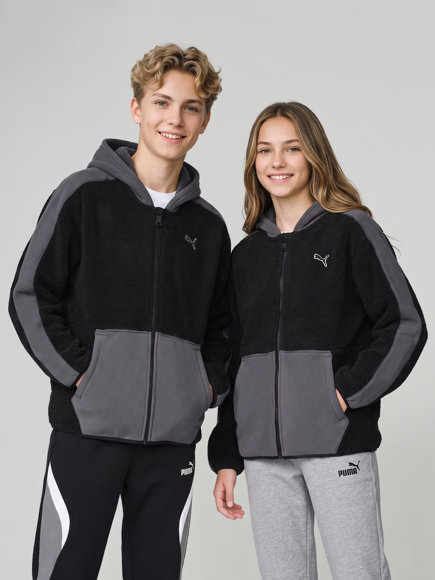 Куртка утепленная детская PUMA, Черный