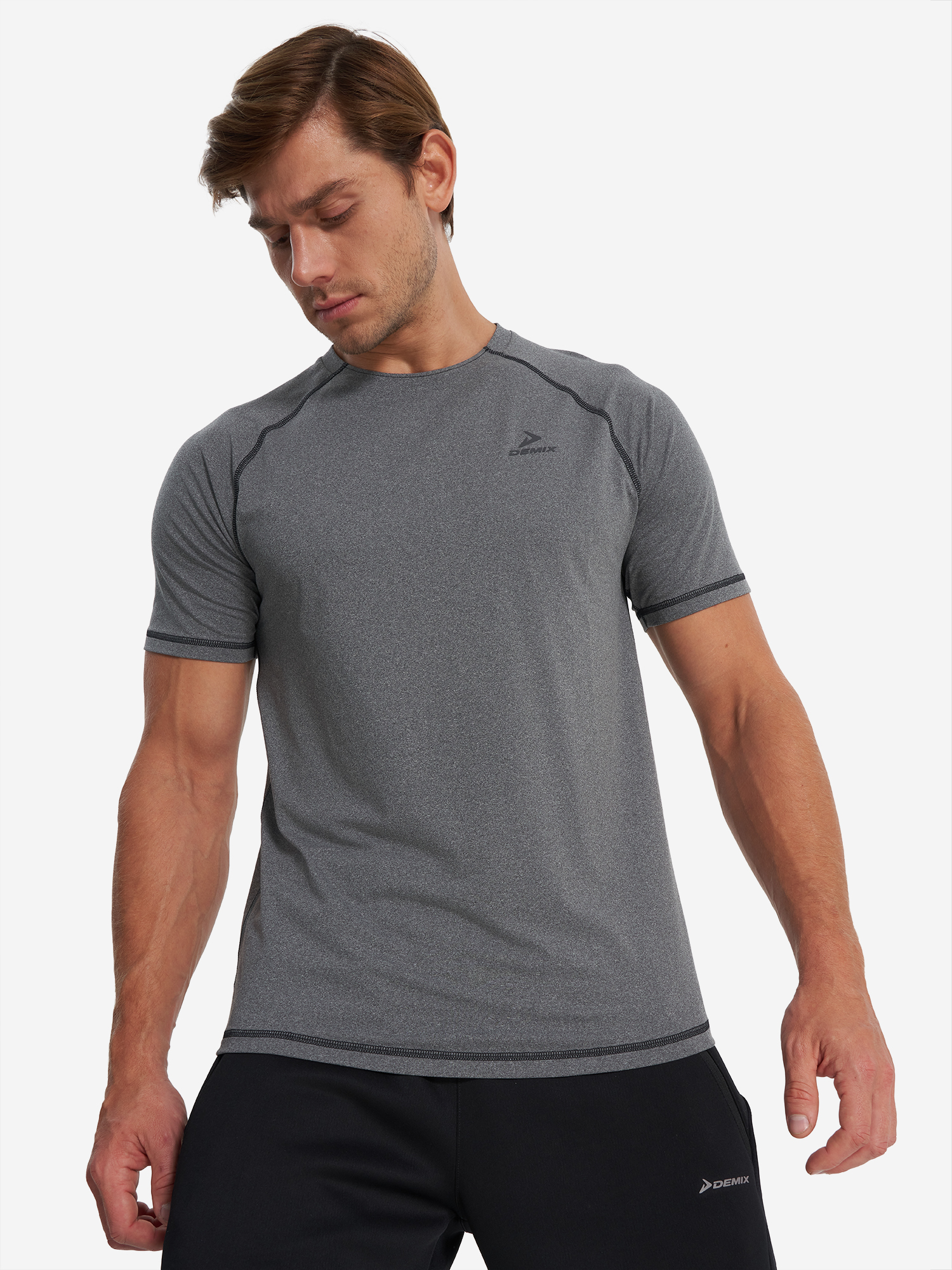 Футболка Demix, серый, арт. 132858dmx-99
