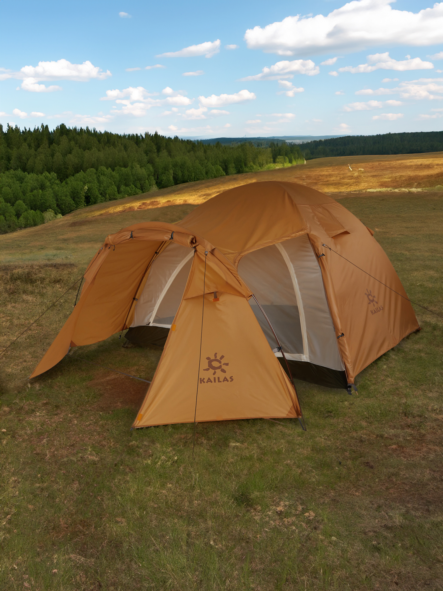 

Палатка 4-местная Kailas Holiday 4, Коричневый