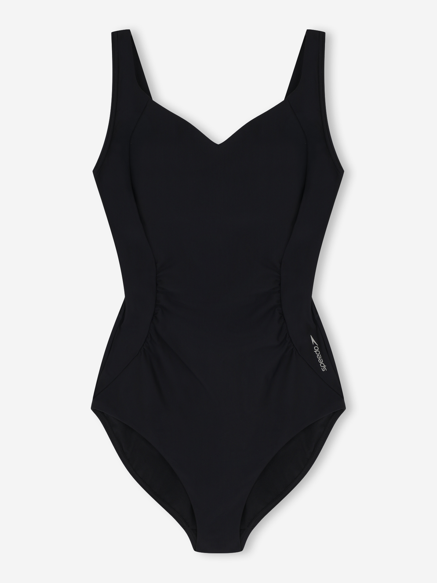 Купальник слитный женский Speedo Shirred, Черный
