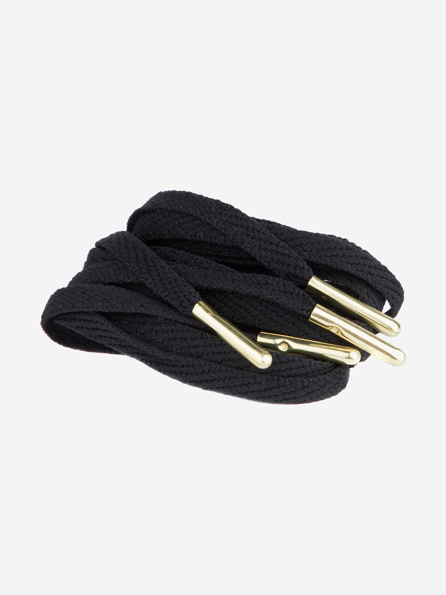 

Шнурки Mr. Lacy Gold rush - Skinnies, Черный