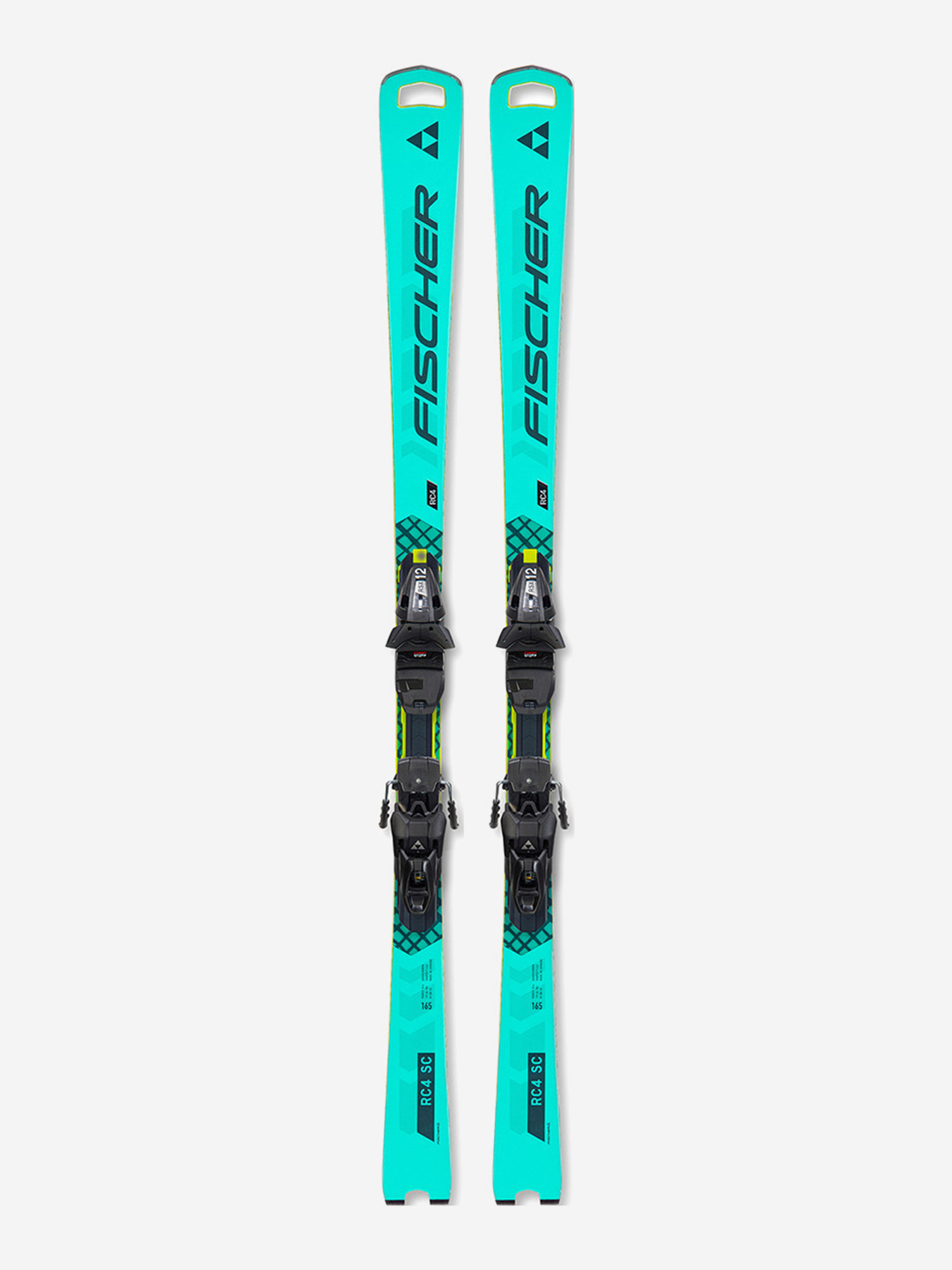 

Горные лыжи с креплениями Fischer RC4 WC SC M-Track + RSX Z12 PR 22/23, Голубой