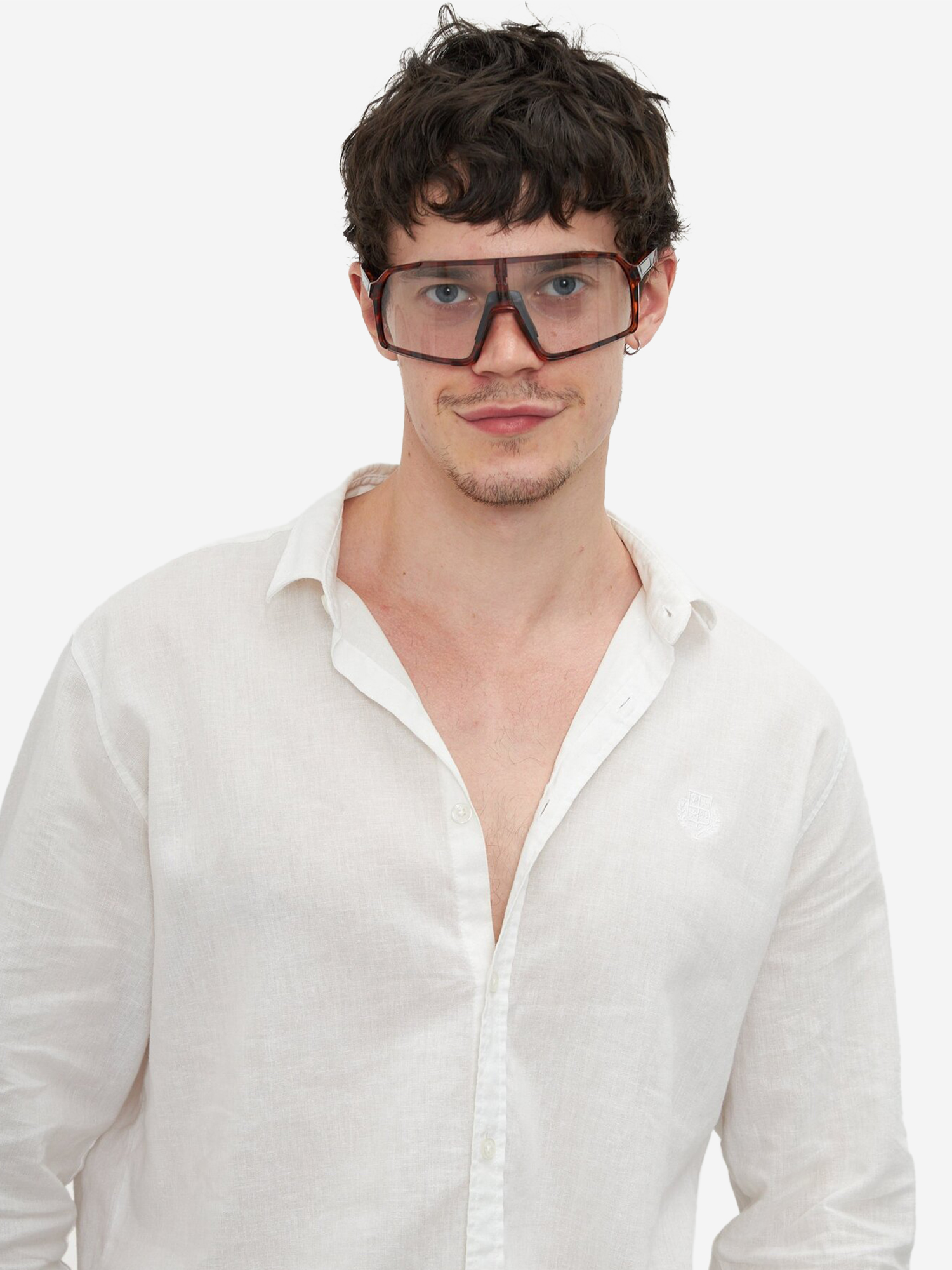 Изображение товара Солнцезащитные спортивные очки UNDER BY ME "LEOPARD PHOTOCHROMIC", Коричневый/прозрачный/черный