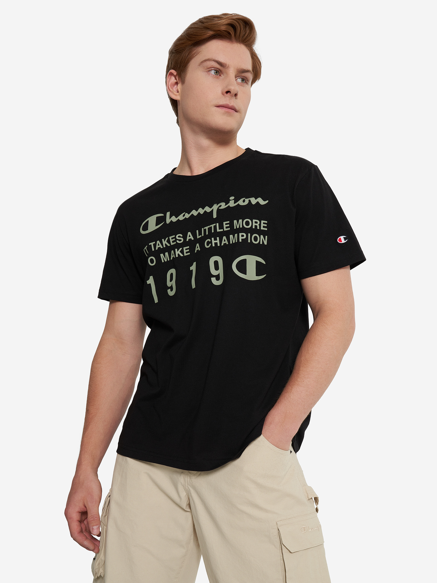 Футболка мужская Champion 1919, Черный