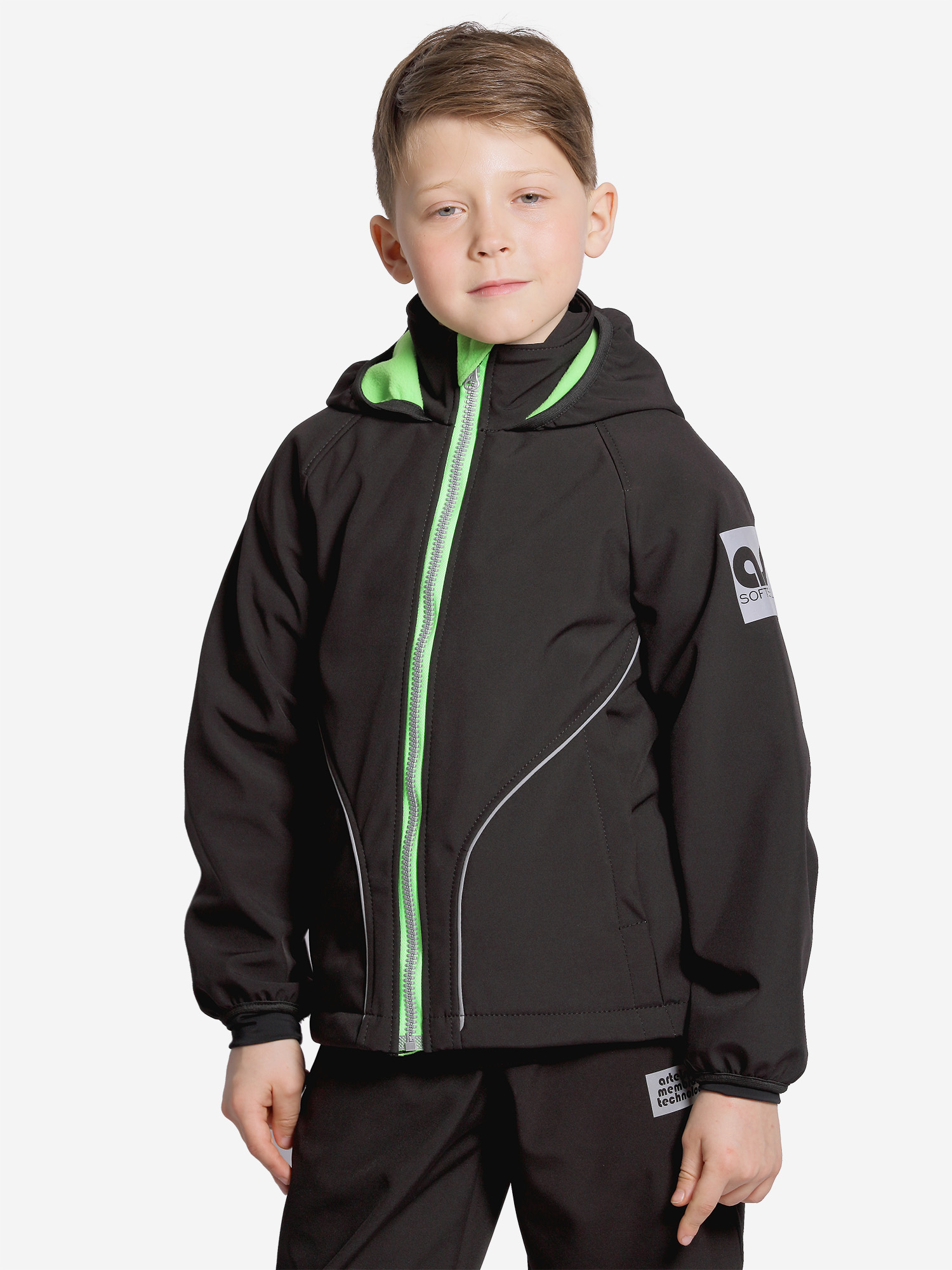 

Ветровка Cофтшелл SoftShelI для мальчика Artel, Черный