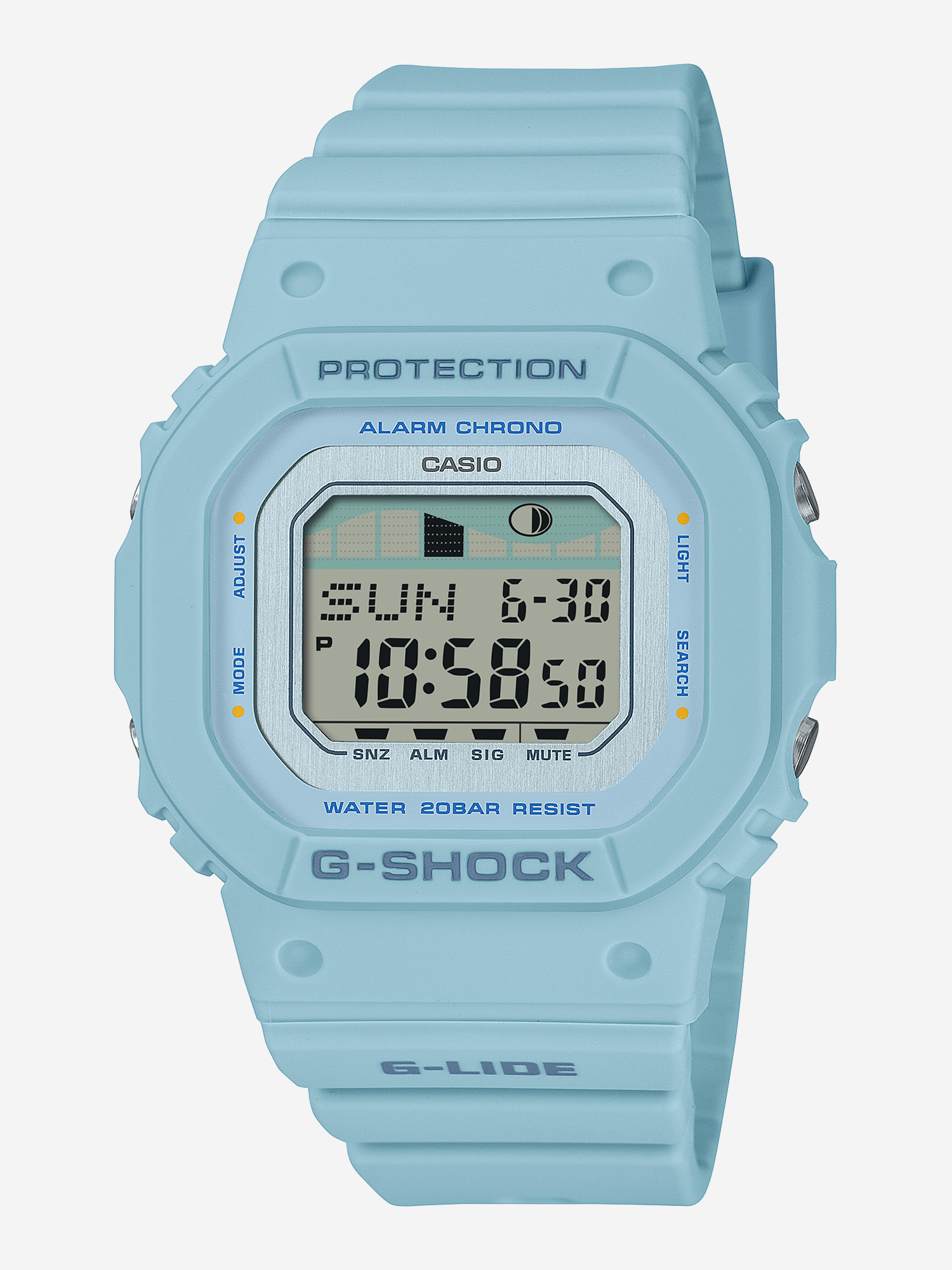 

Наручные часы Casio G-Shock GLX-S5600-2E, Голубой