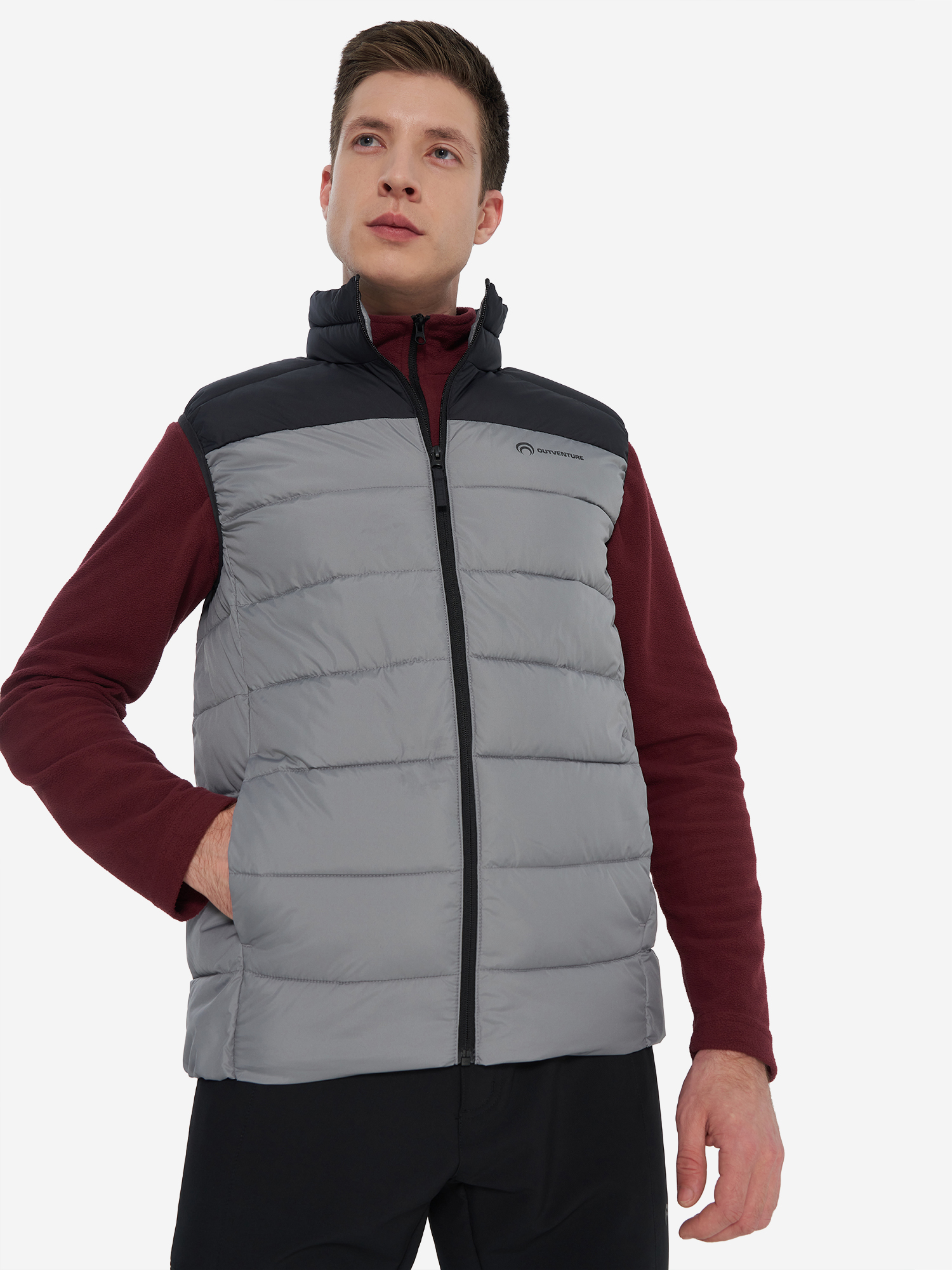 

Жилет утепленный мужской Outventure Malgora, Серый