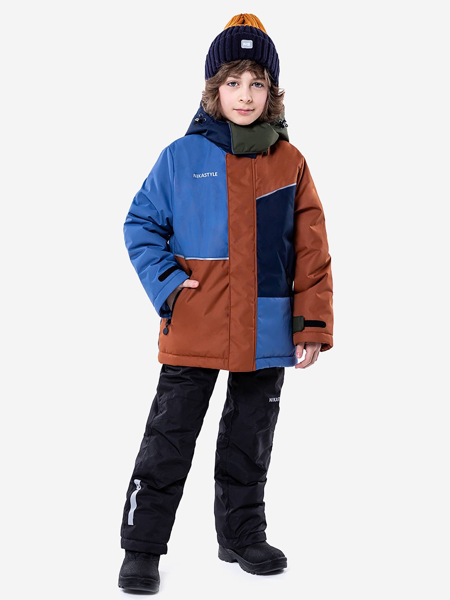 

Костюм зимний для мальчика NIKASTYLE, Синий