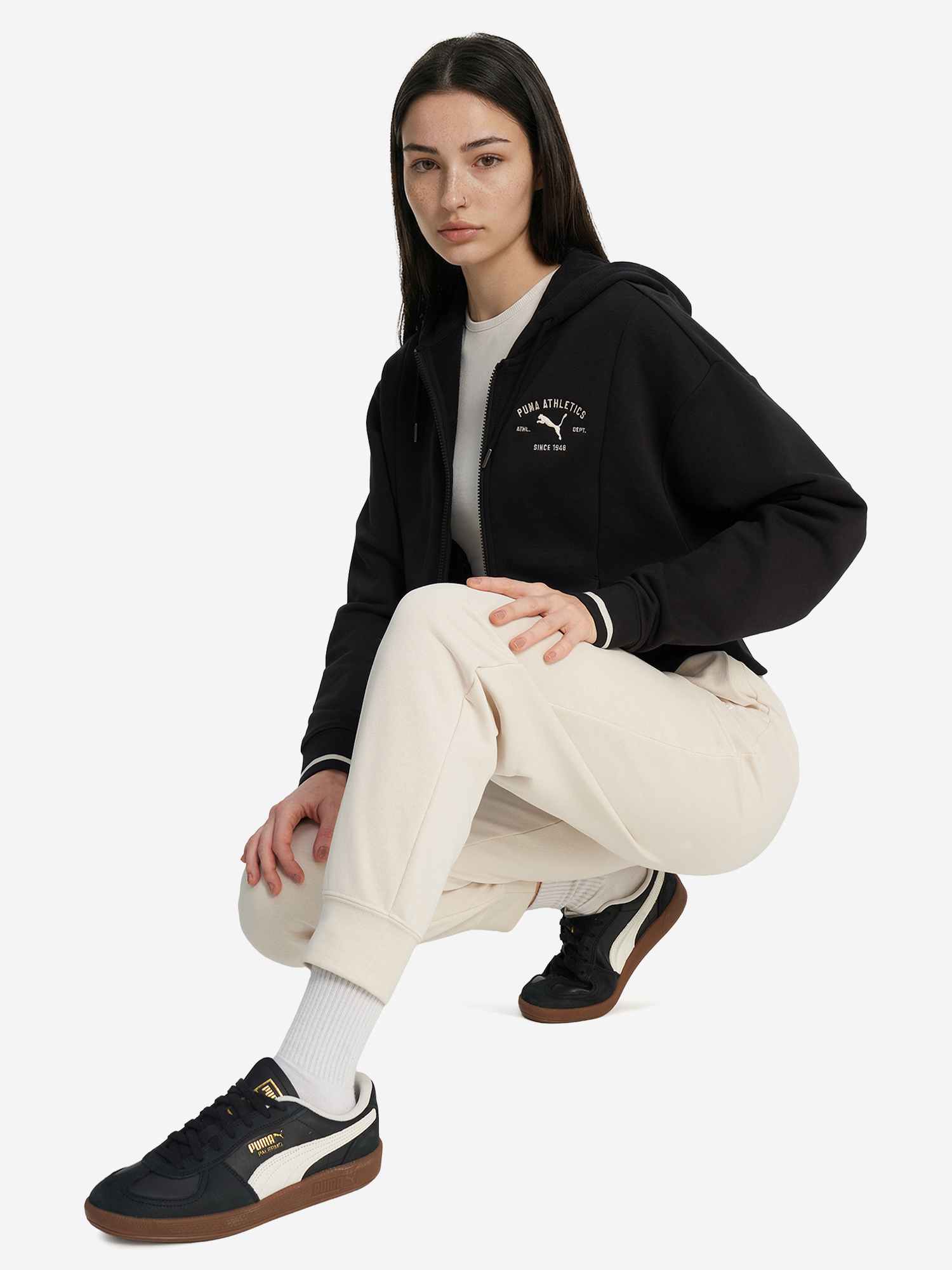 Толстовка женская PUMA, Черный 4