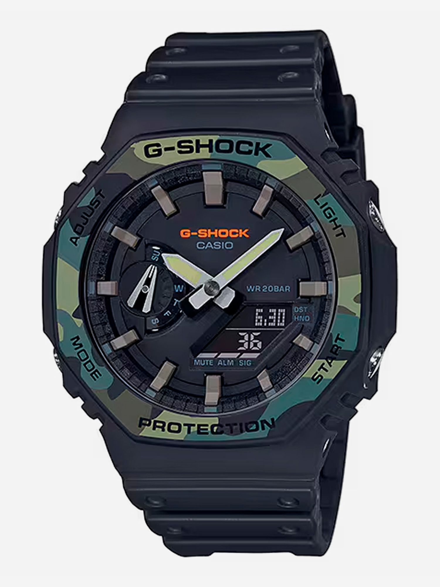 

Наручные часы Casio G-SHOCK GA-2100SU-1A, Серый