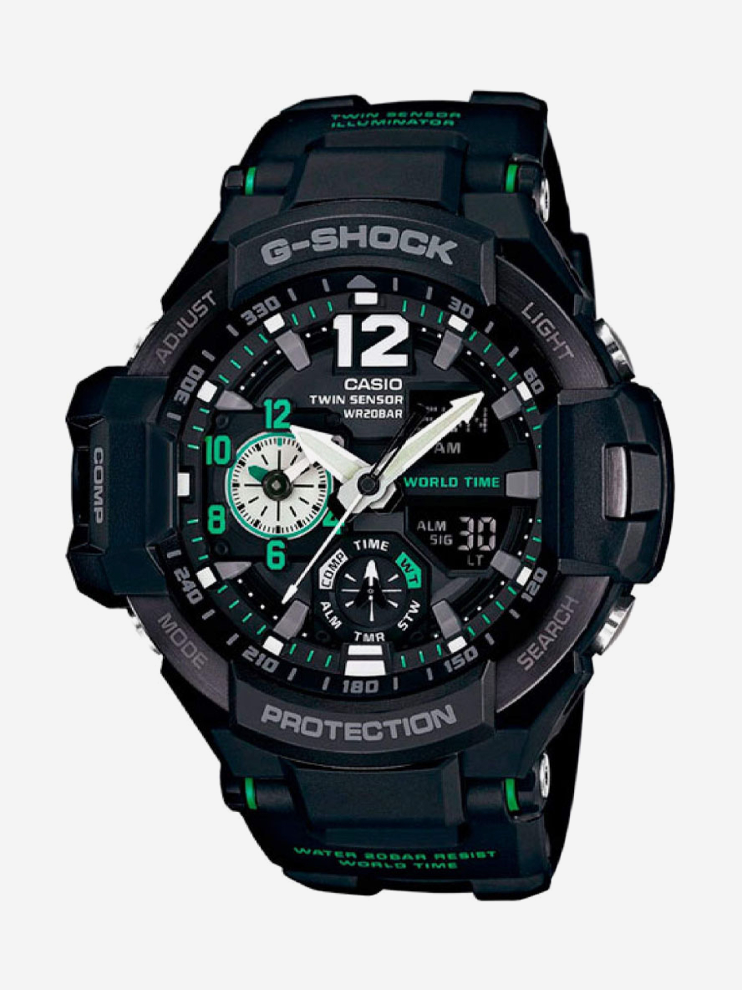

Наручные часы Casio G-SHOCK GA-1100-1A3, Черный
