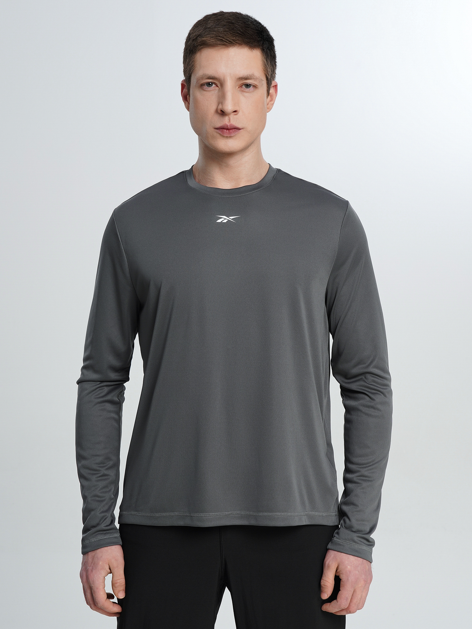 Лонгслив мужской Reebok, Серый 2