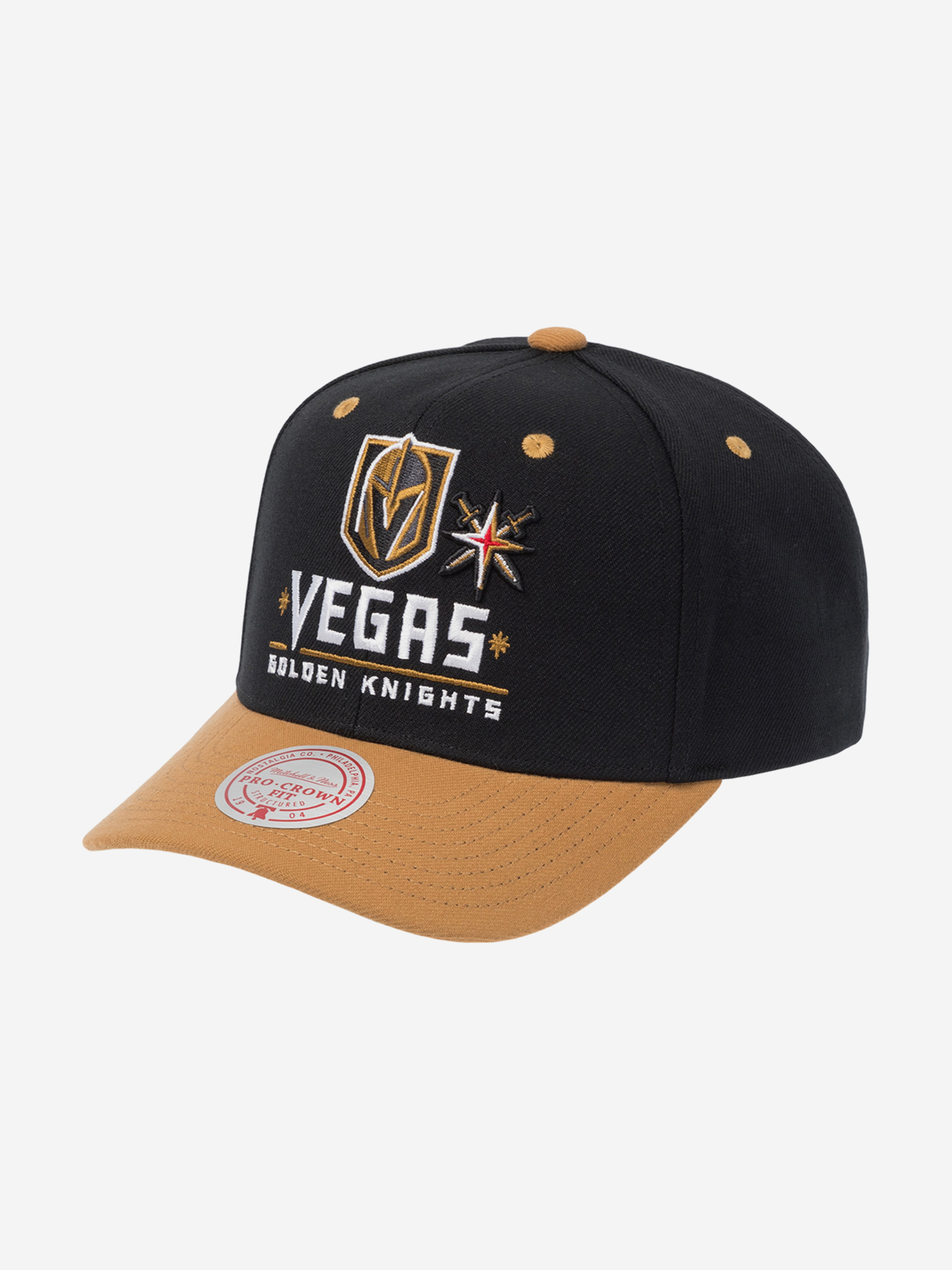 Изображение товара Бейсболка MITCHELL NESS HP8591-VGKBLCK Vegas Golden Knights NHL