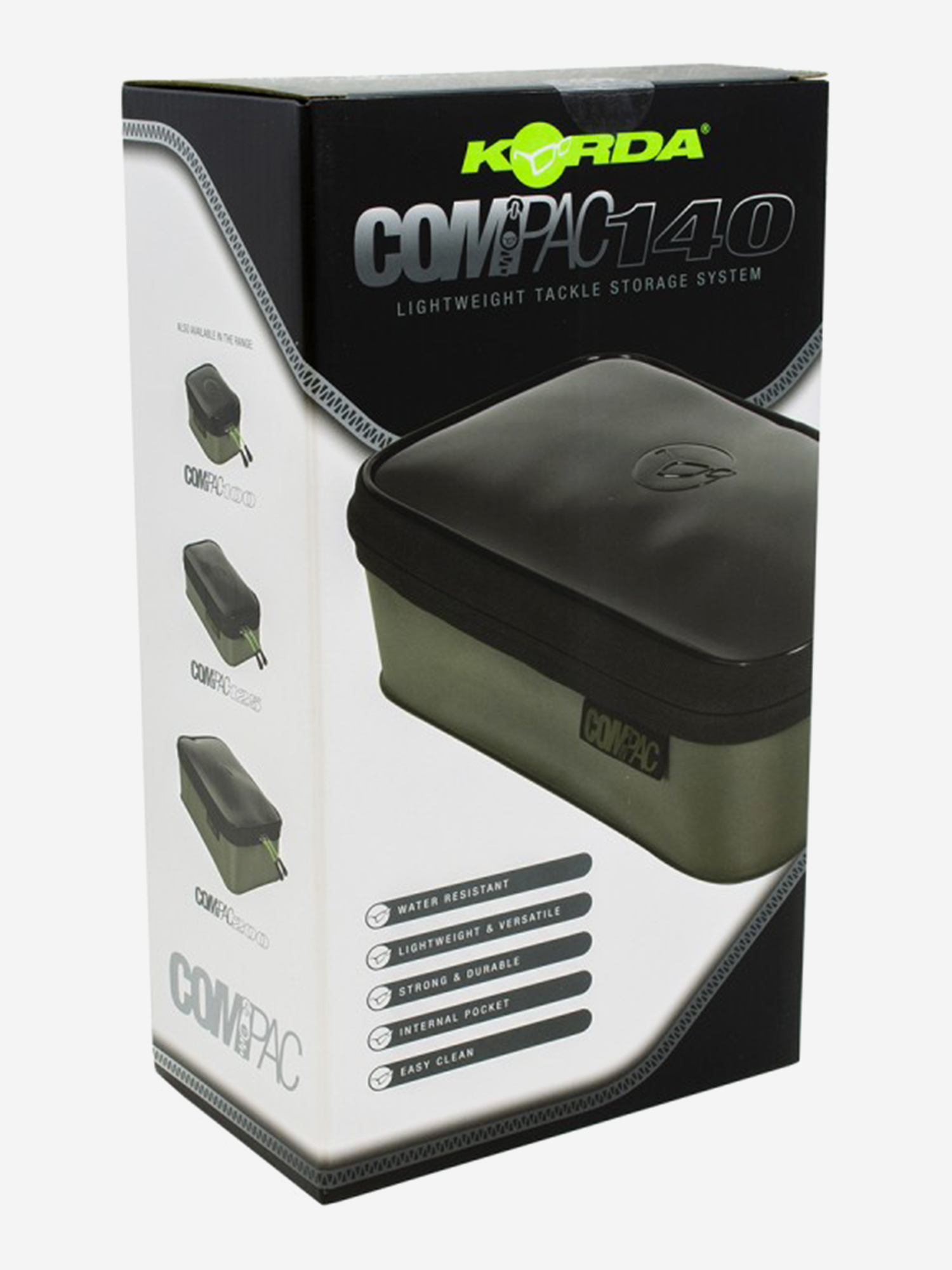 Изображение товара Коробка ПВХ KORDA Compac 140 260x140x70мм Изображение товара Коробка ПВХ KORDA Compac 140 260x140x70мм